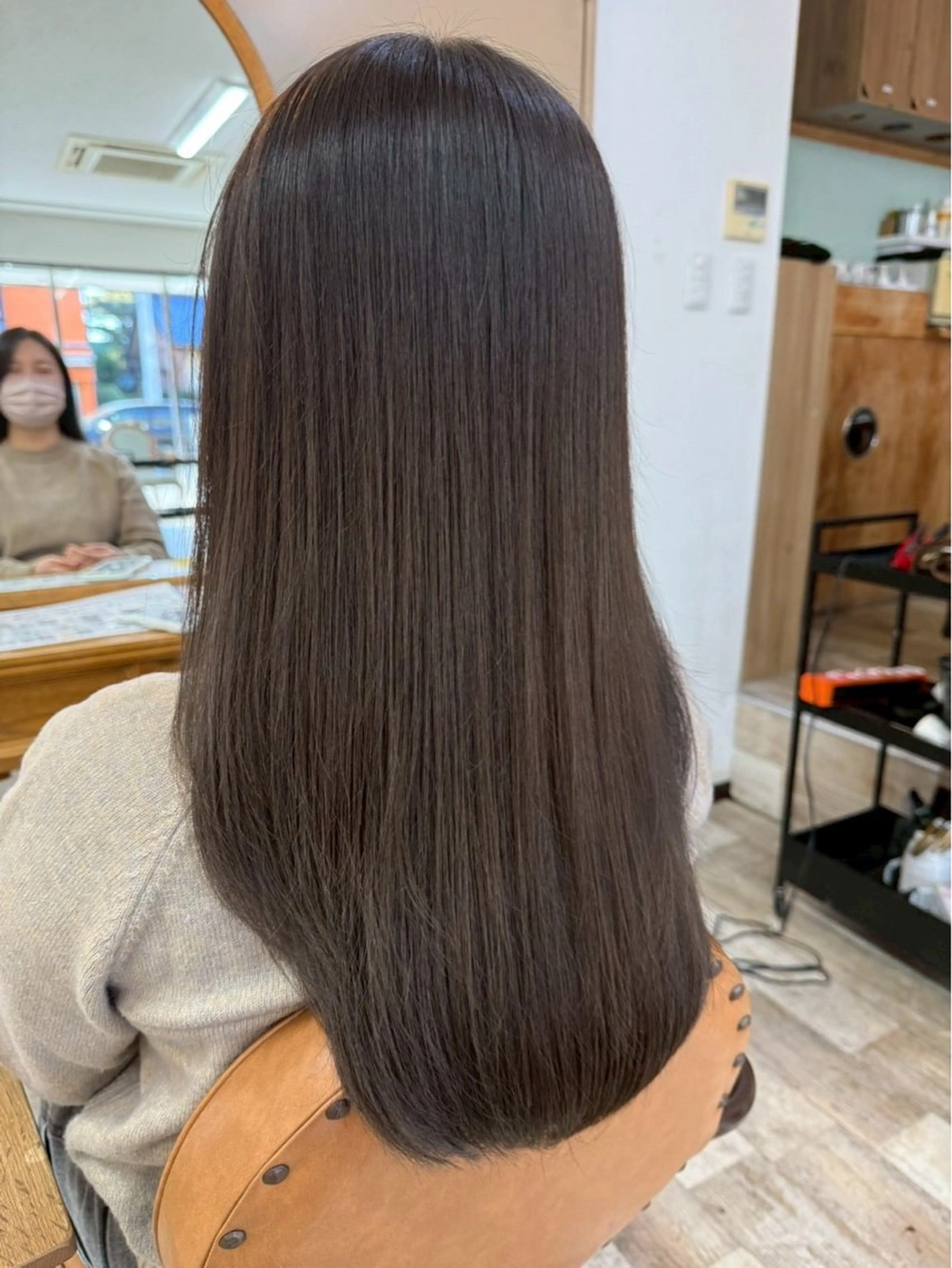 ロング ヘアカラー 緒方 翔汰👑のヘアスタイル