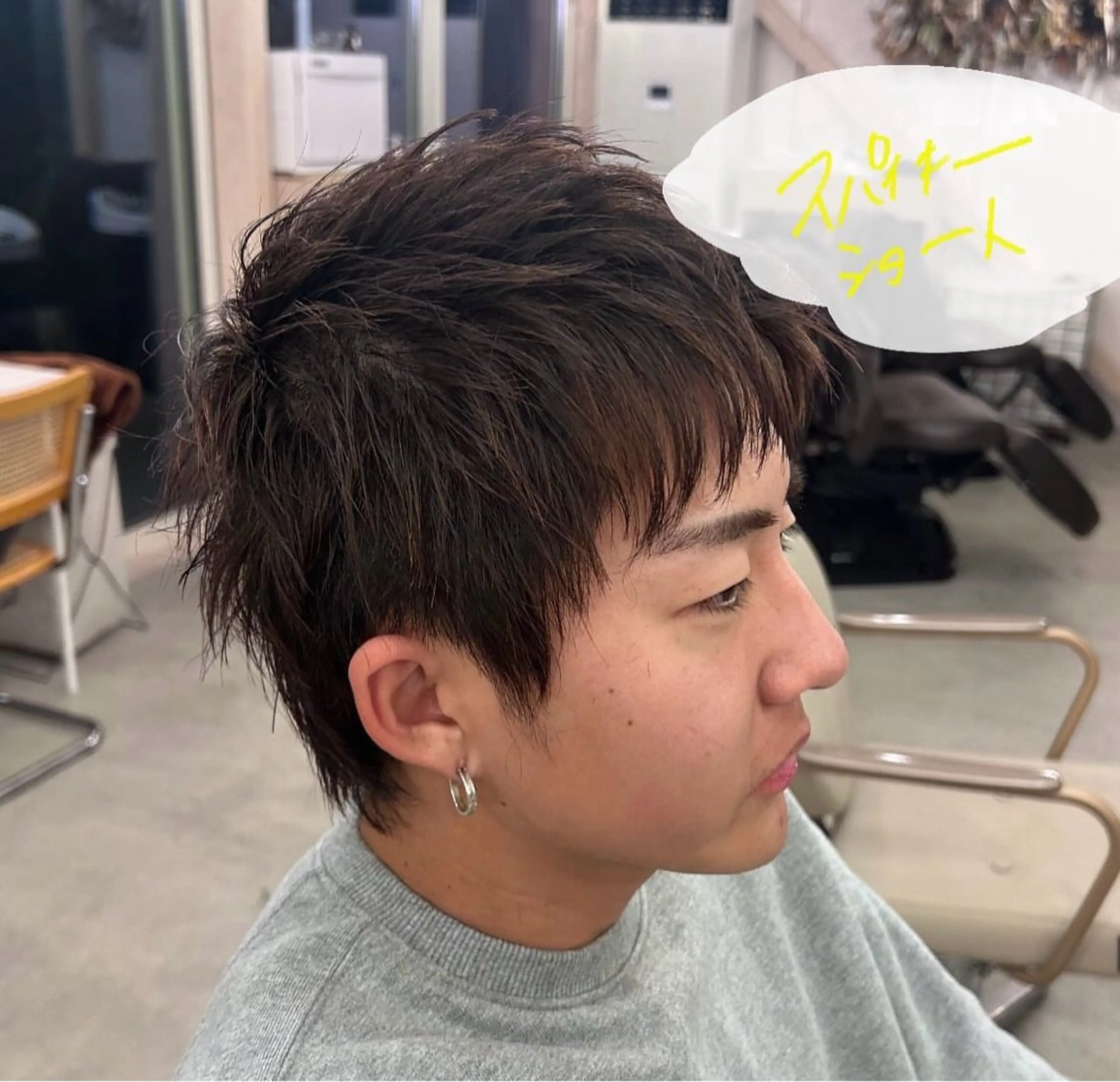 ショート メンズ and c yumeのヘアスタイル