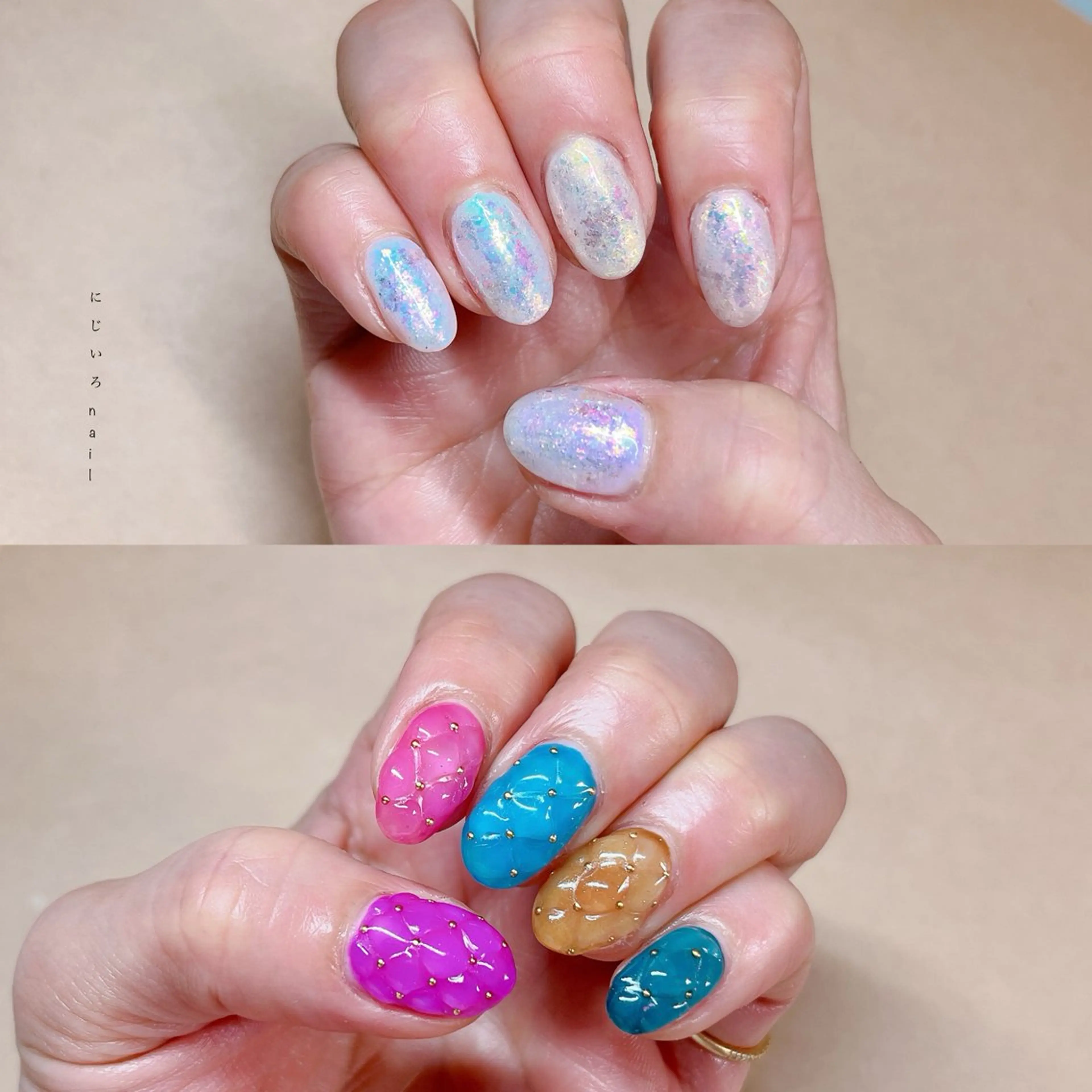ネイル にじいろ nailのネイルデザイン