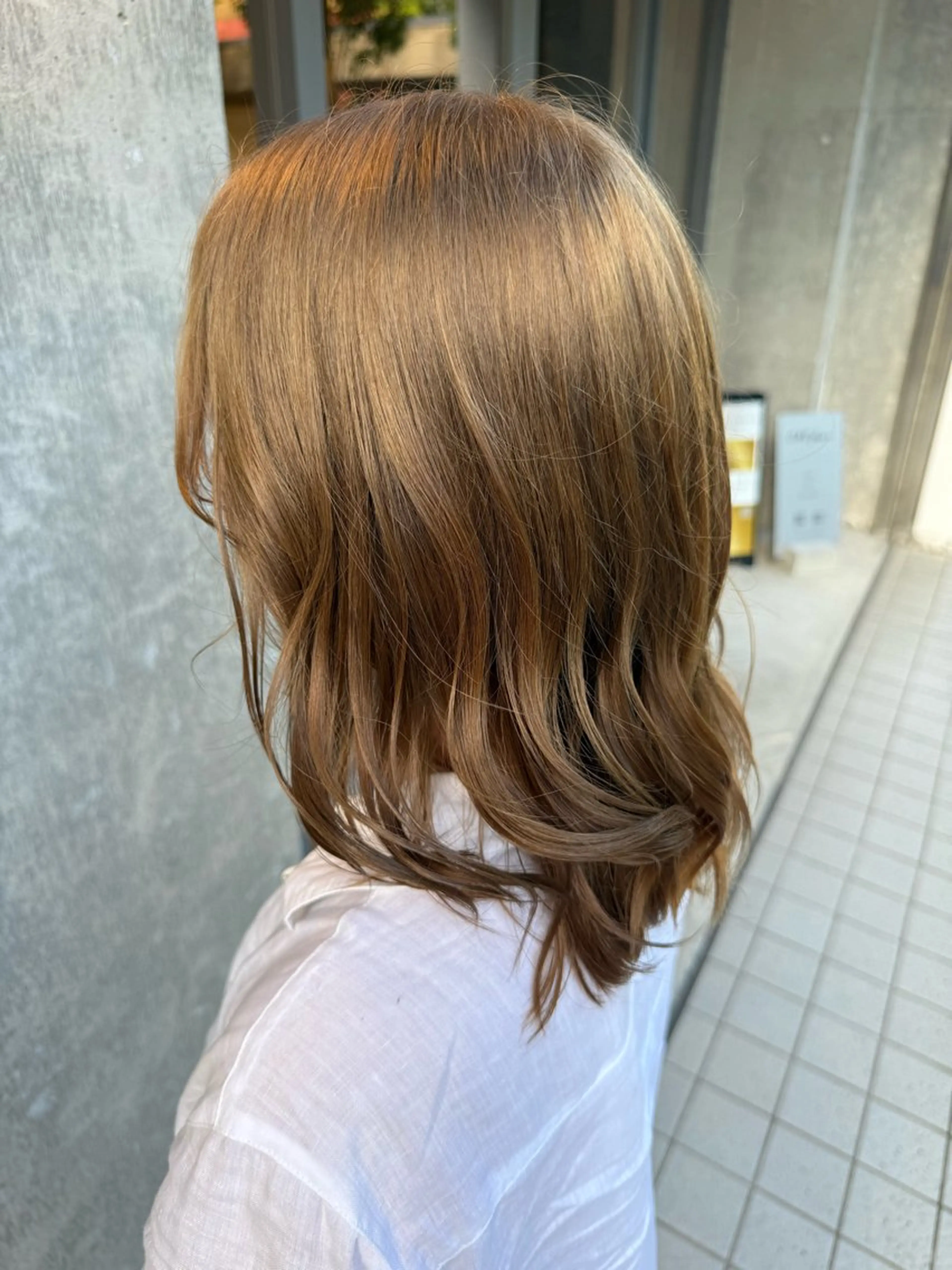 🎼レディース3cm以上カット限定🎼 カット➕ダブルカラーの写真