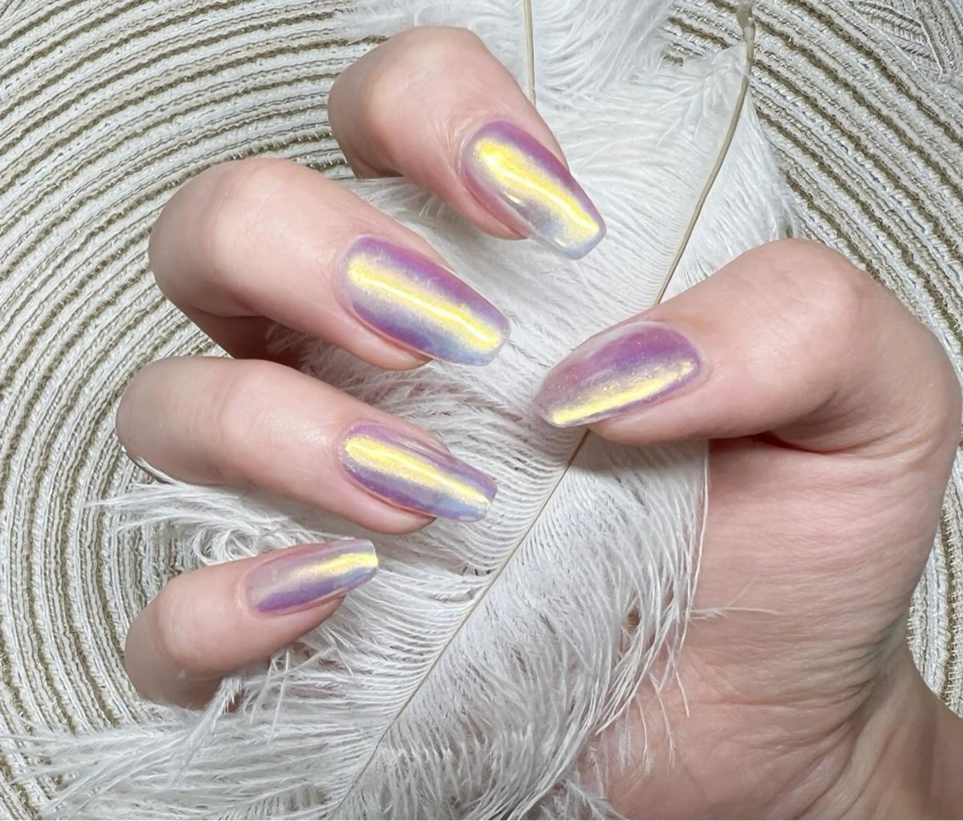 ネイル オーロラネイル Romine アイラッシュ&ネイルのマツエク・マツパデザイン