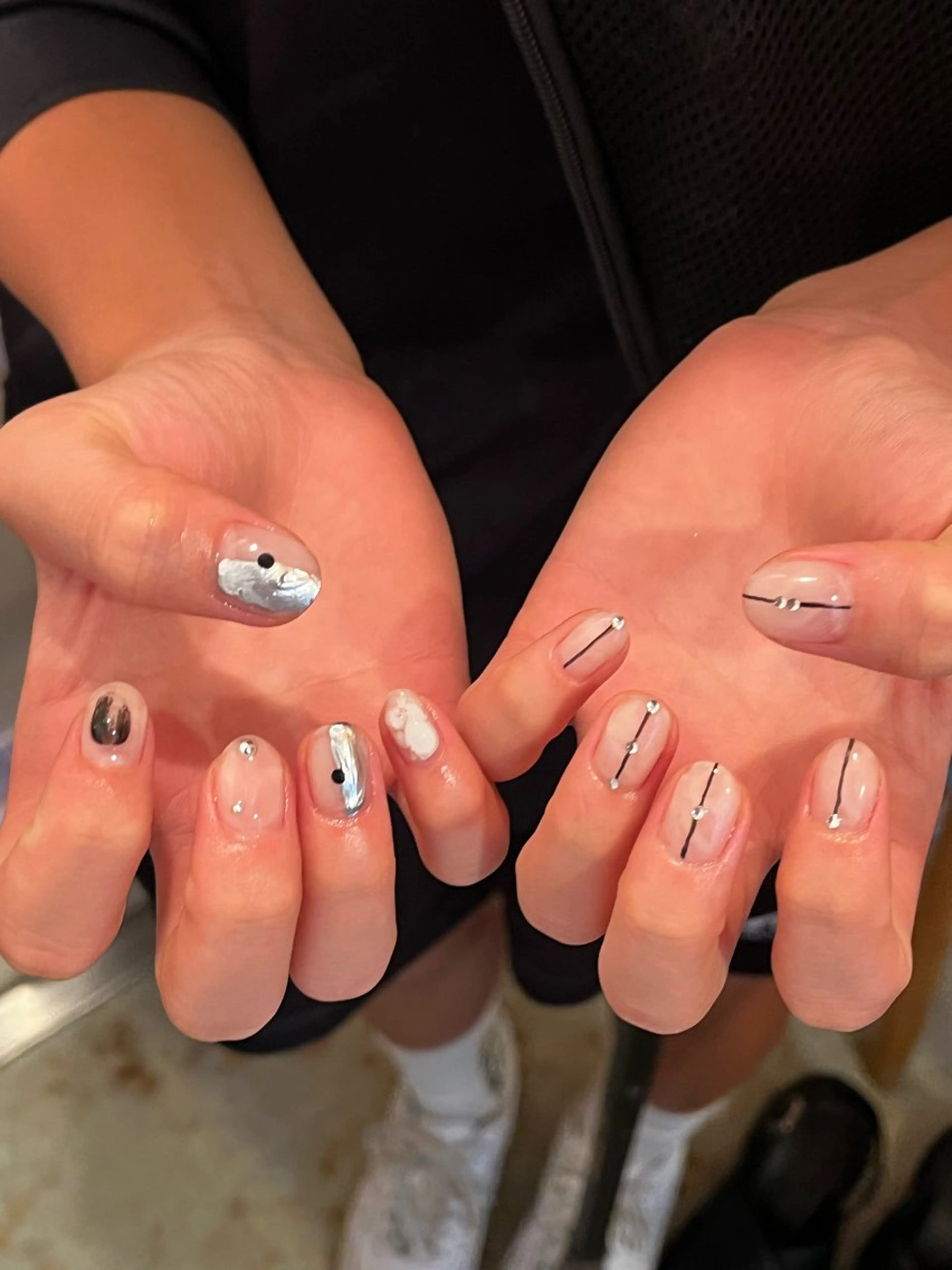 ネイル 文 /個性派ネイルのネイルデザイン