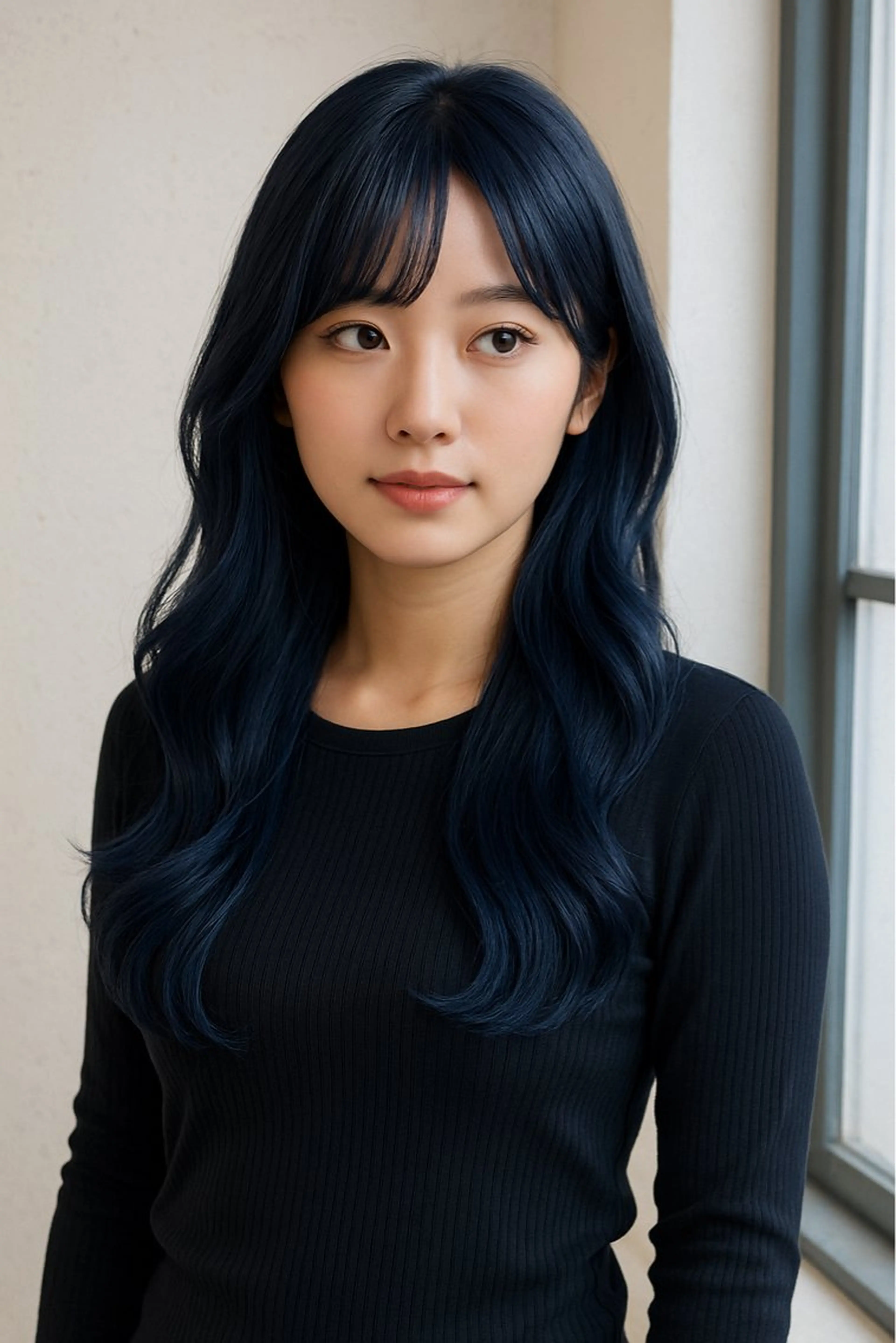 ロング ヘアカラー 増子 祐太朗のヘアスタイル