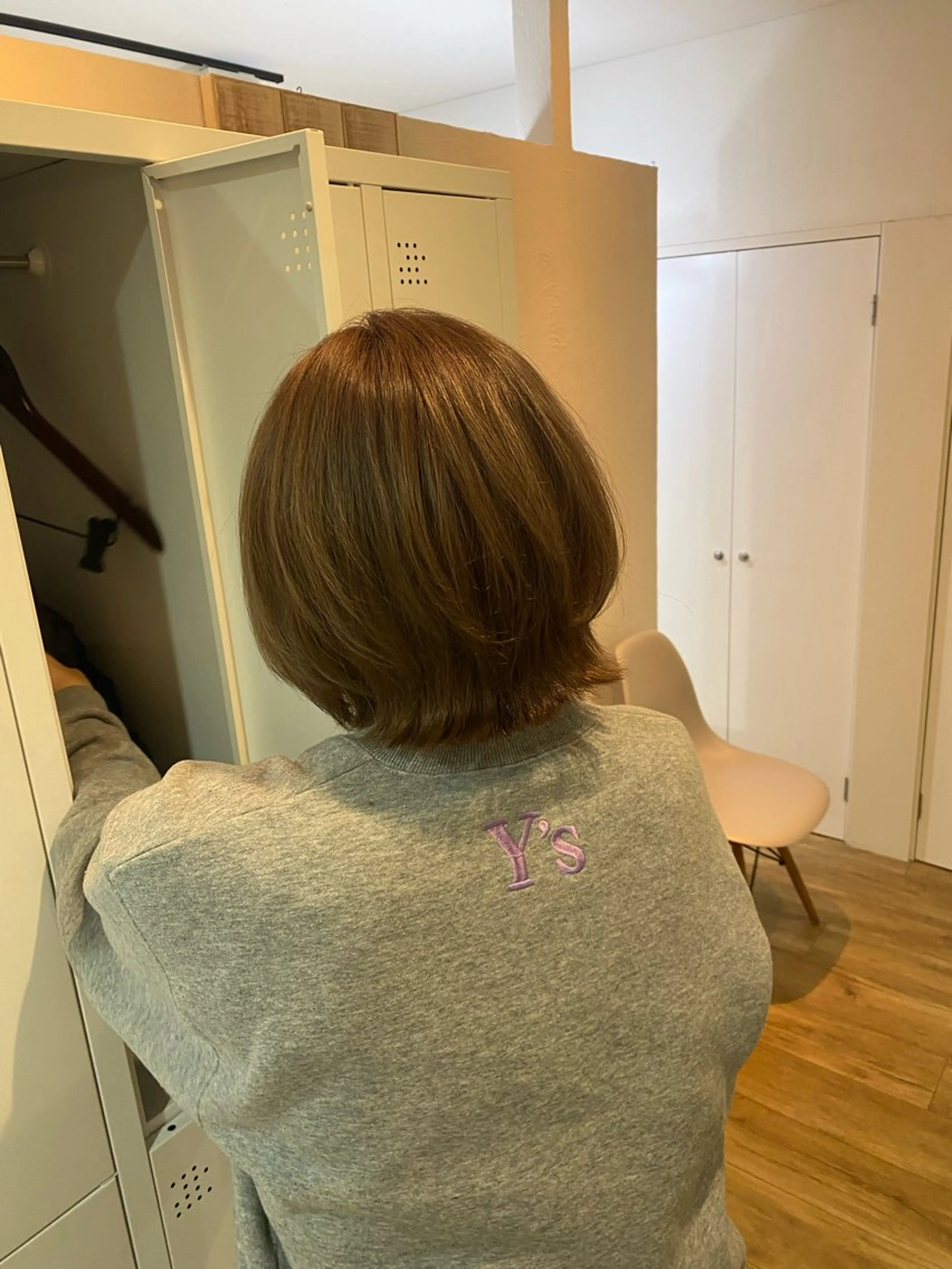 ショート ボブレイヤー ボブ レイヤーカット CIEN所属・松下 育未のヘアスタイル