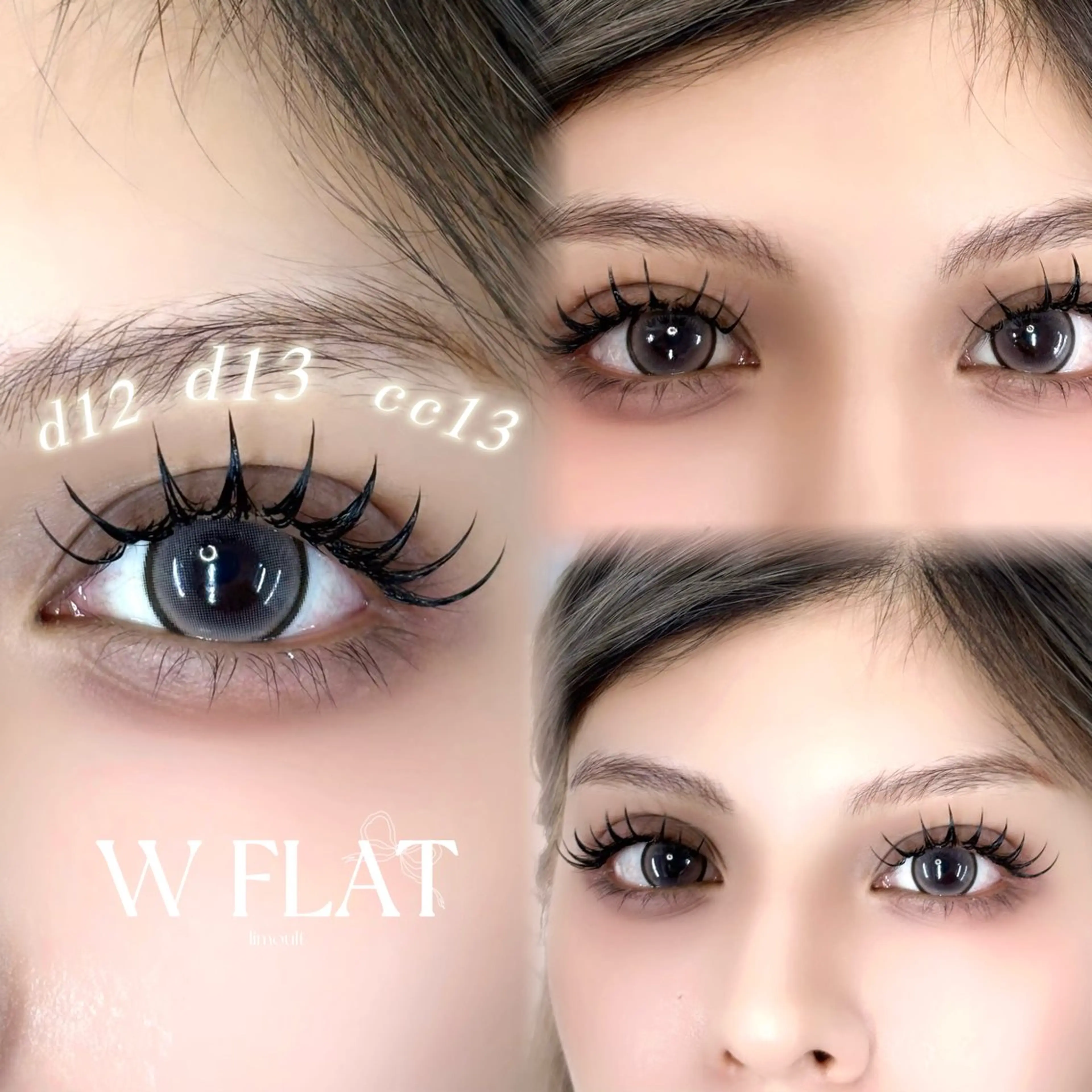 マツエク・マツパ バインドロック 束感まつ毛 フラットラッシュ パリジェンヌラッシュリフト まつげパーマ 本日空きあり！心斎橋 limo/RIKAのマツエク・マツパデザイン