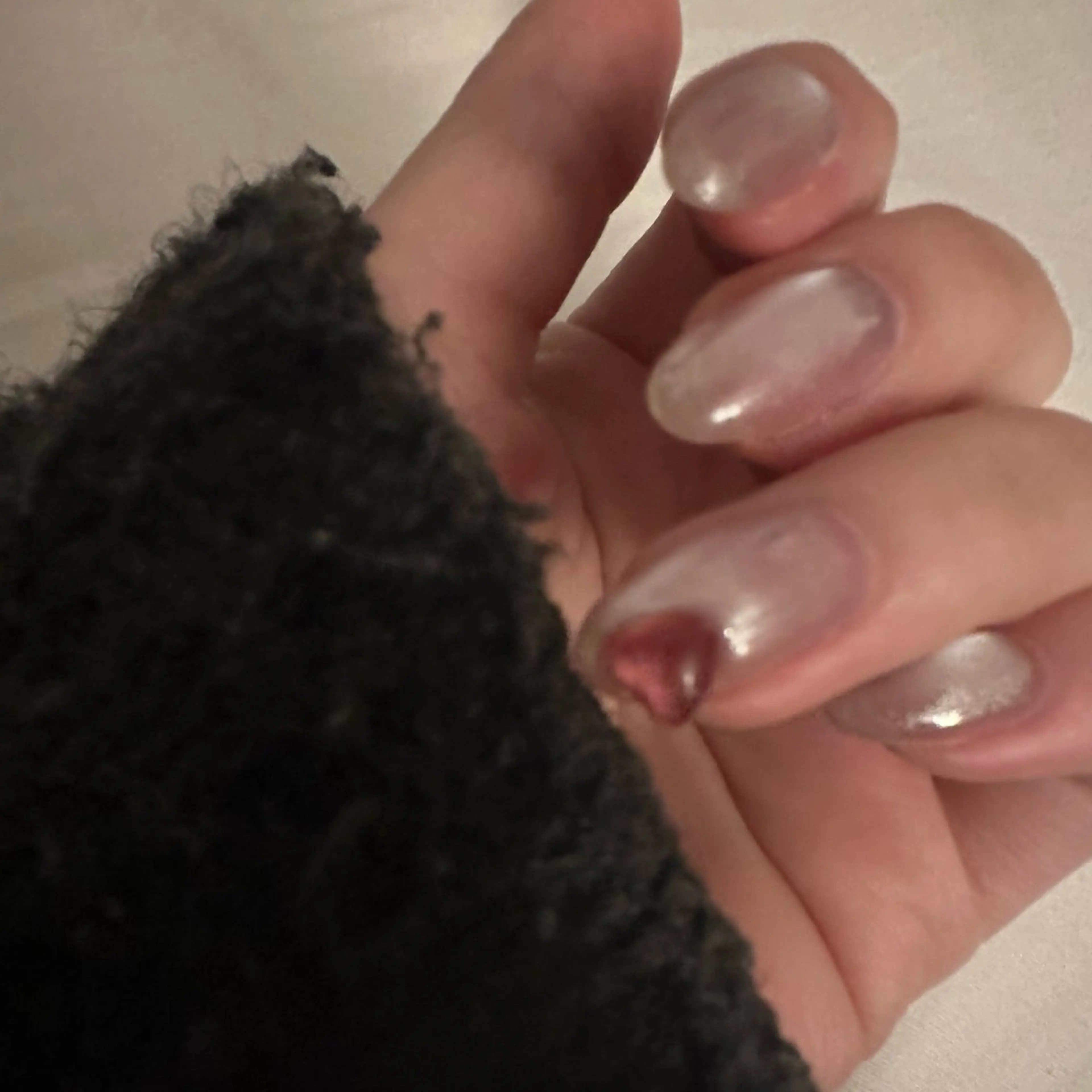 ネイル ハート マグネットネイル nailsalon LILi third.所属・Yukino .のネイルデザイン
