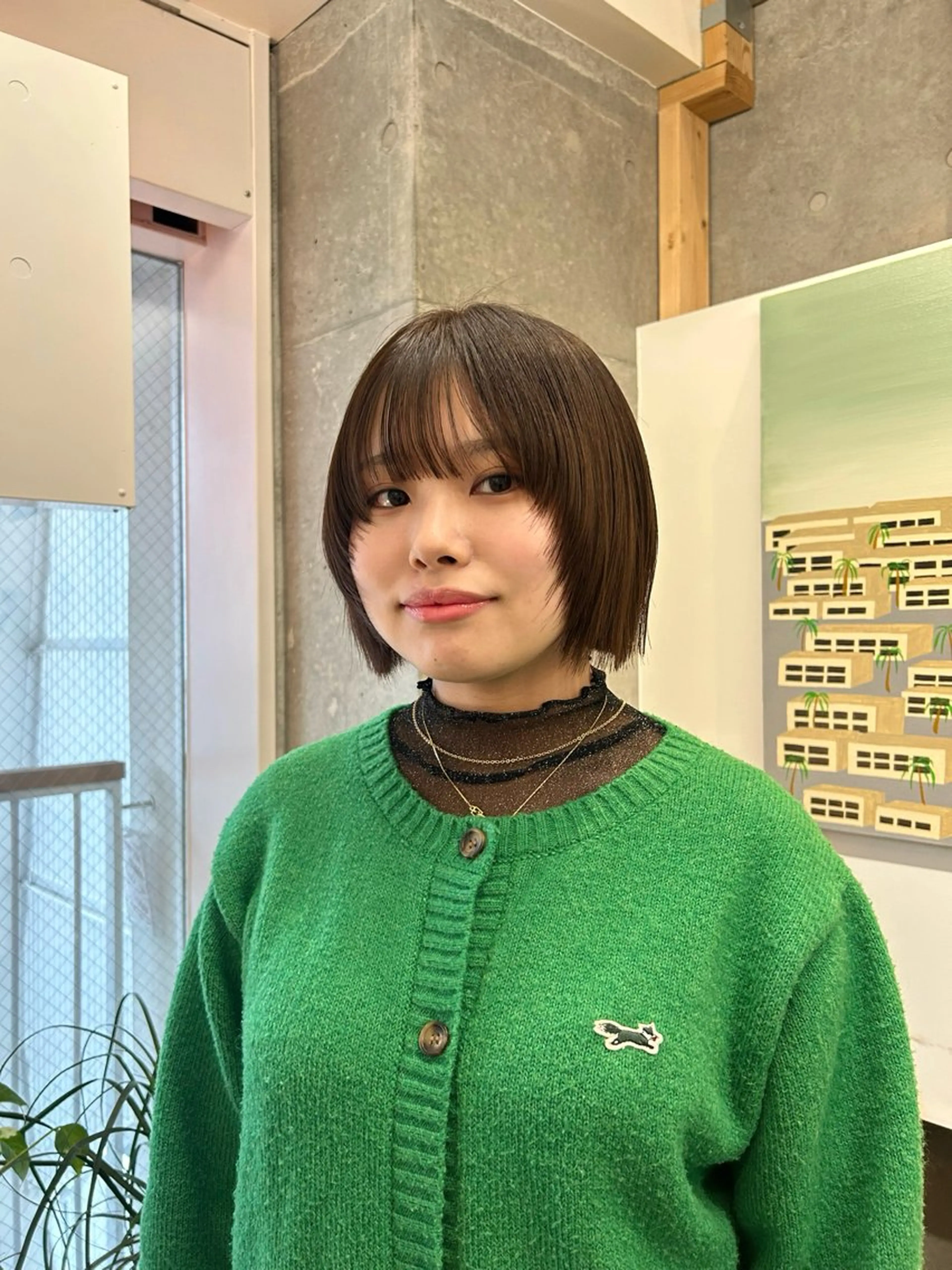 ショート カラー レイヤーカット カット ヘアカラー トリートメント CASANE所属・ラフで可愛いヘア 🐈‍⬛Rukaのヘアスタイル