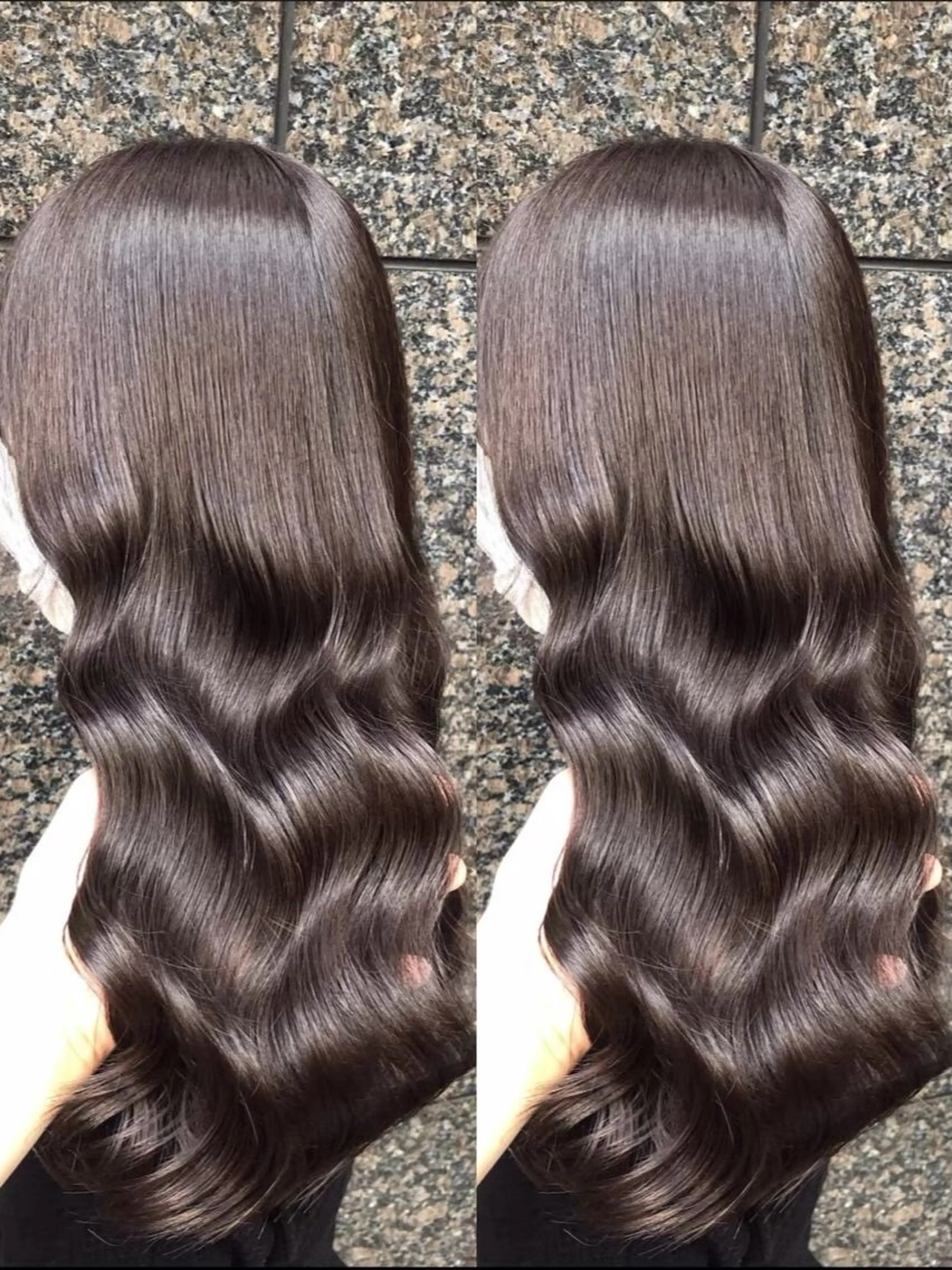 【🧸ブラウン系ワンカラー🤎➕oggi otto 5step トリートメント】の写真