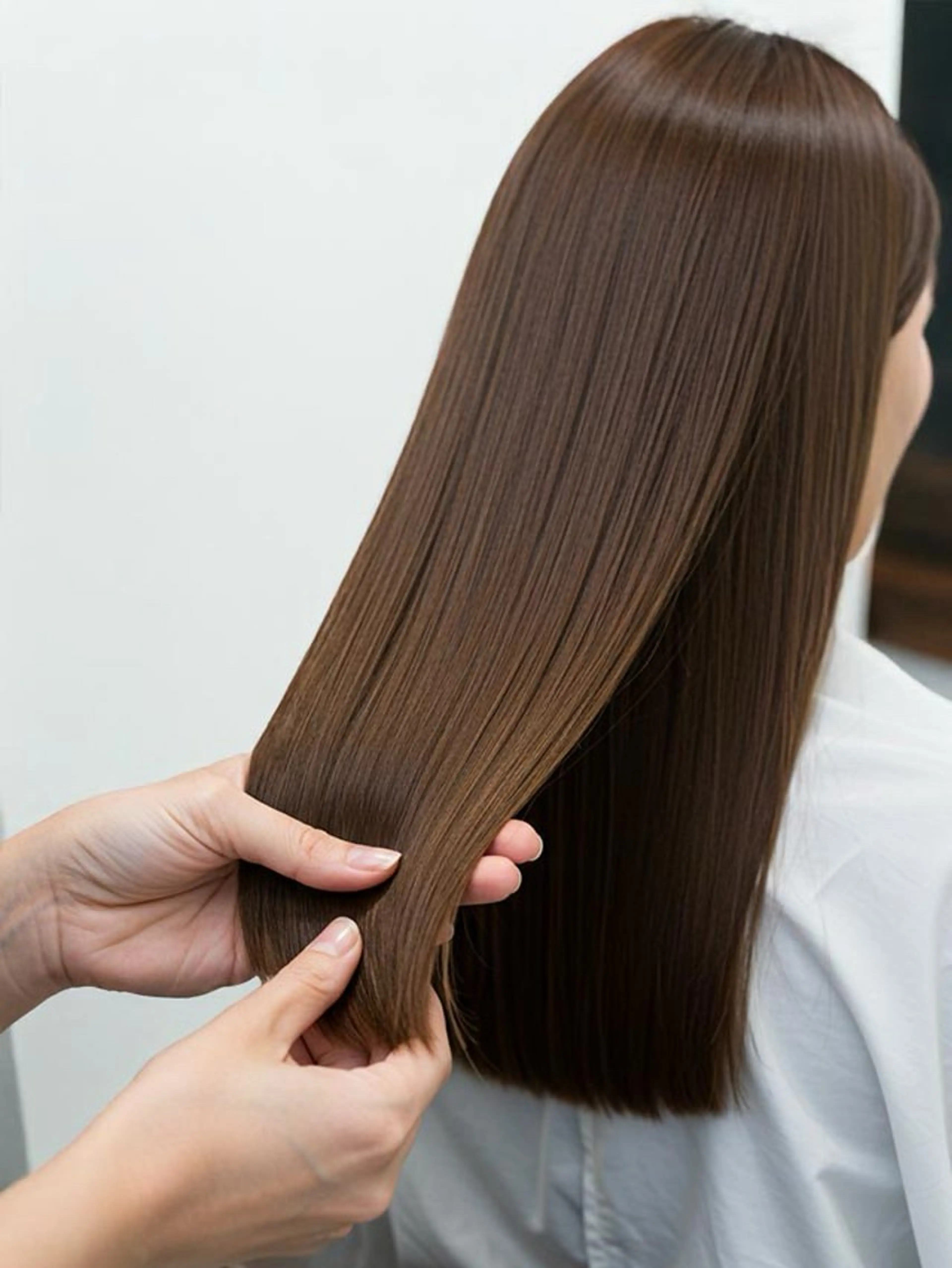 ロング MOLLASALON 浅香山店所属・髪質改善カラー 縮毛矯正🤍辻桃加のヘアスタイル