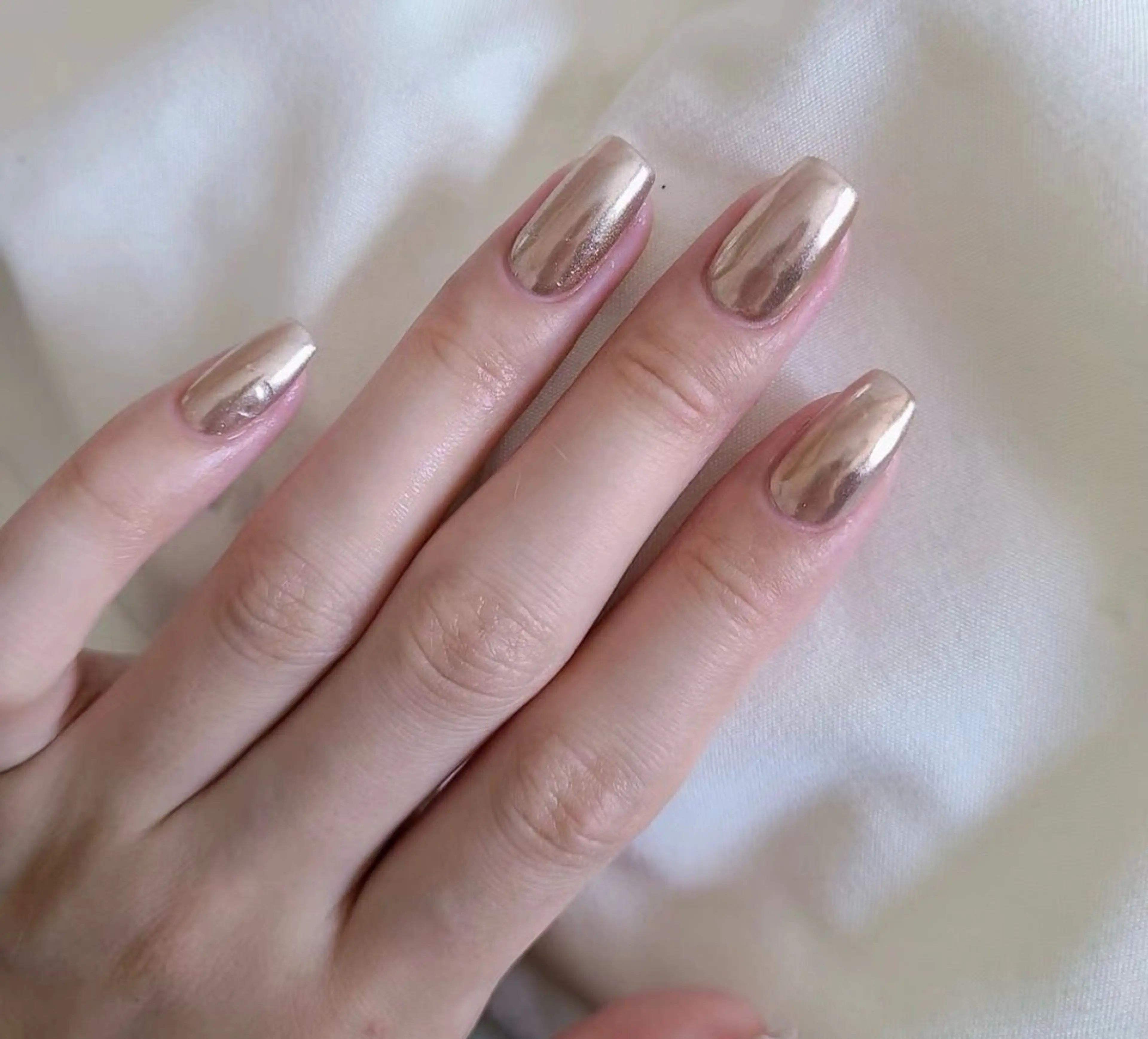 ミラーネイルの写真