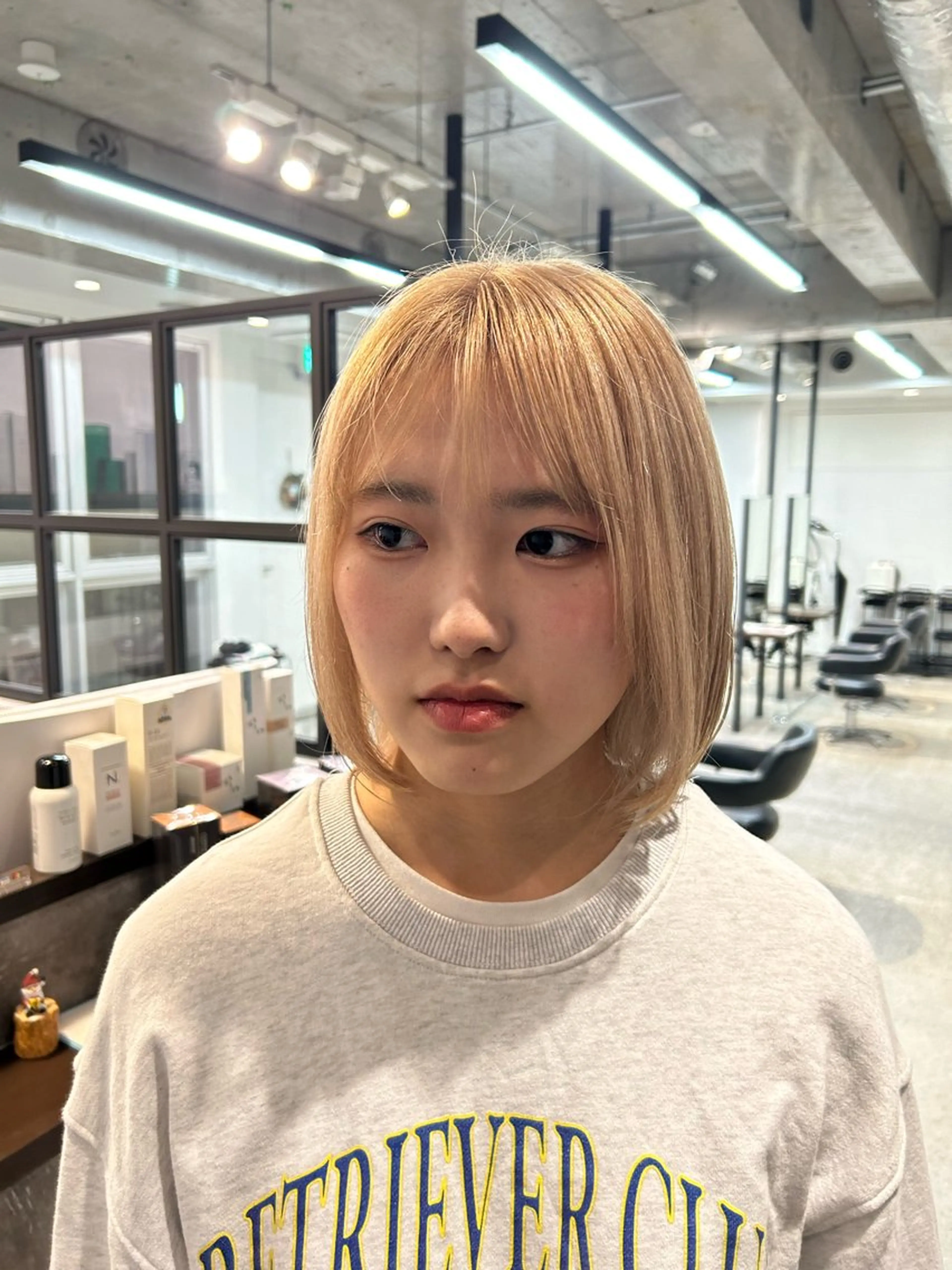 ショート カラー ヘアカラー 髪質改善/縮毛矯正/ 透明感カラーYUMAのヘアスタイル