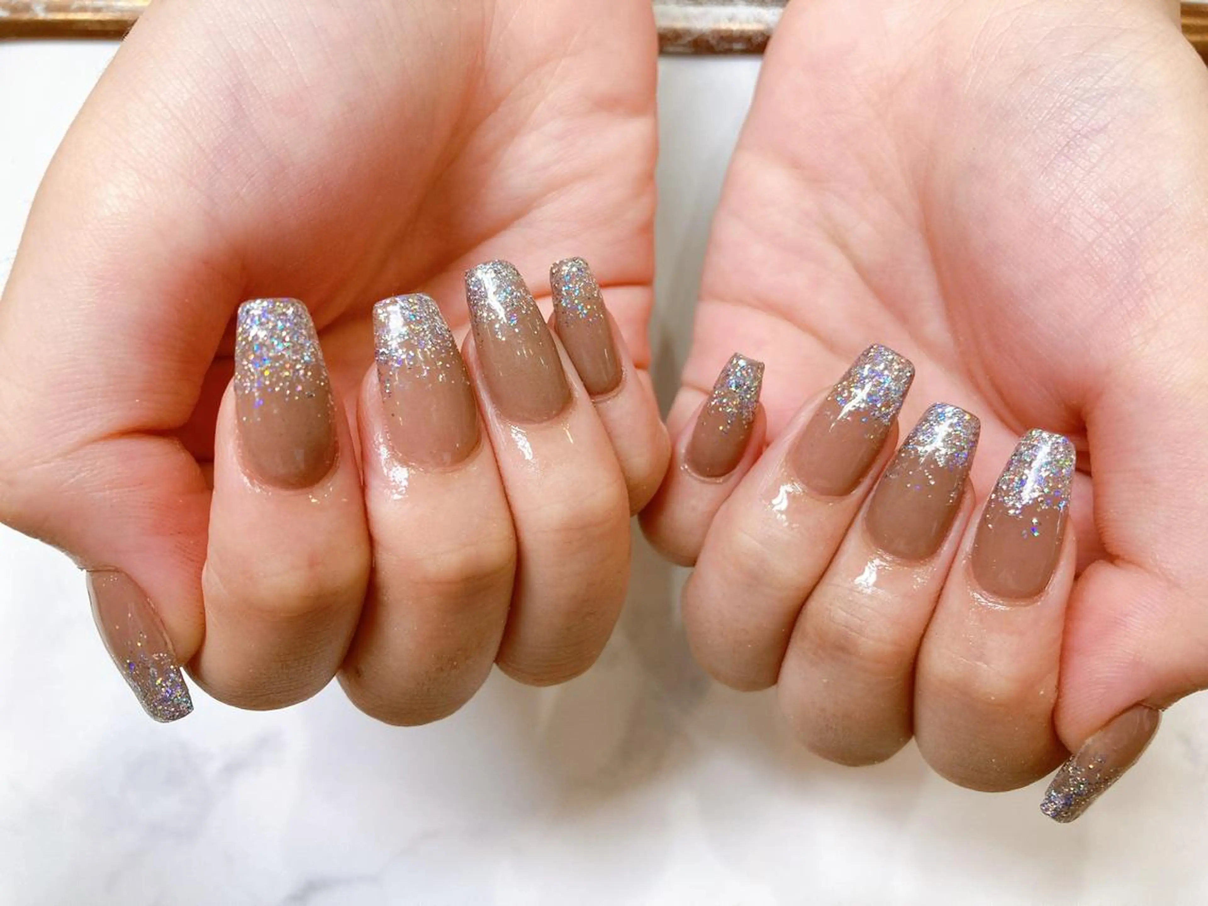 ロング ネイル SOARE🤍 🤍のネイルデザイン