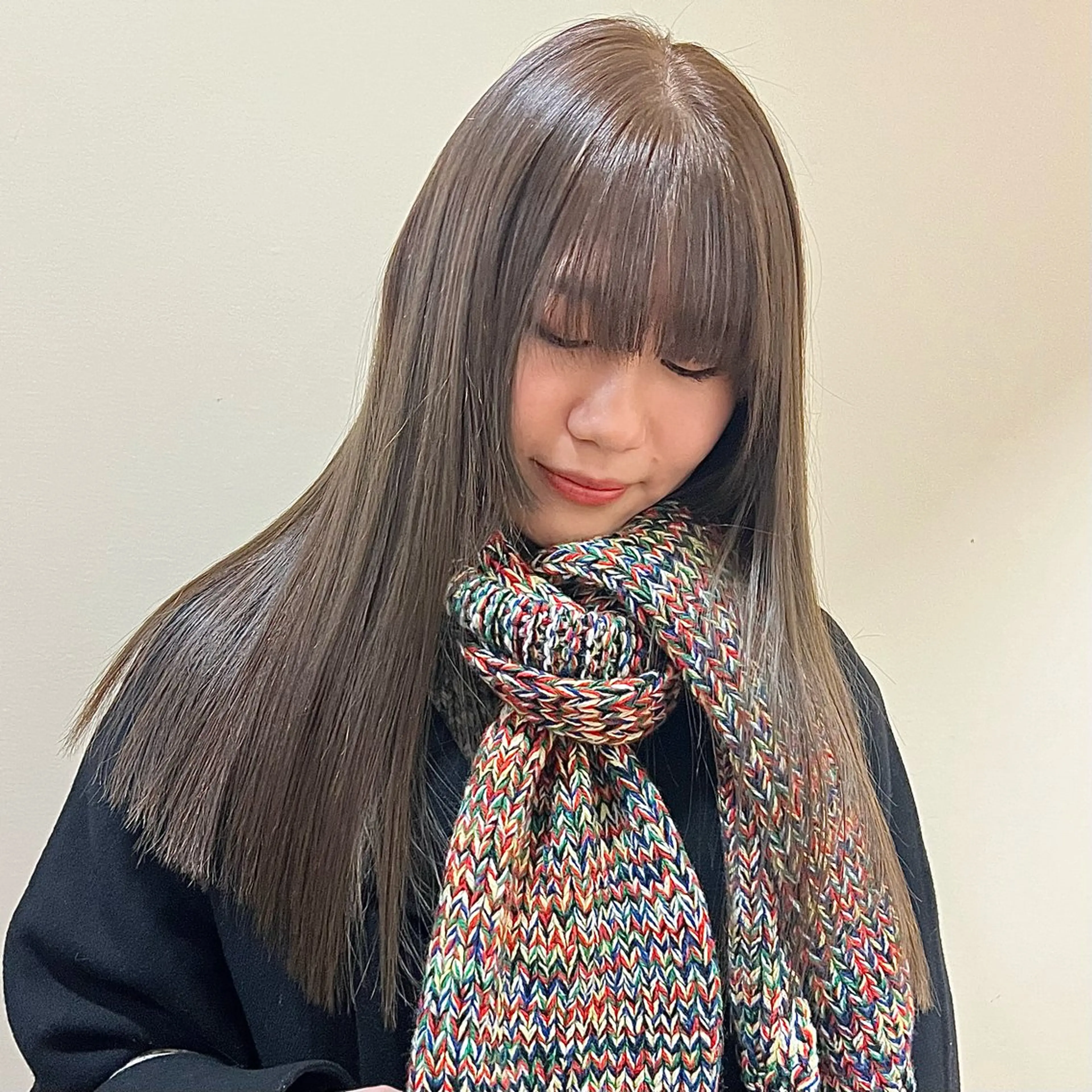 ロング カラー ヘアカラー トリートメント 🥃まろやかカラー/ ボブ🥃yujiroのヘアスタイル