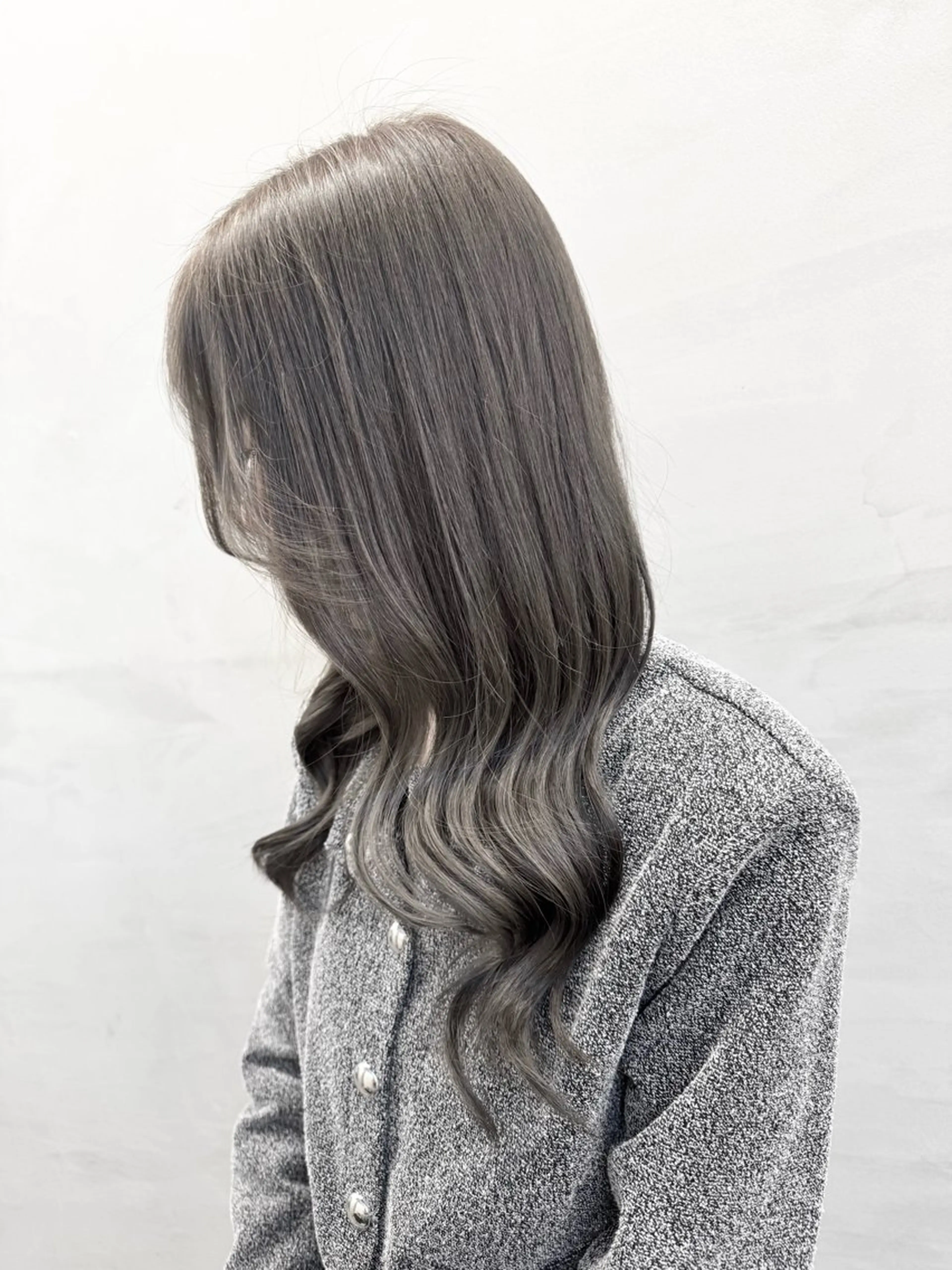 セミロング カラー ヘアカラー トリートメント ヘアセット 髪質改善＆艶カラー Zina💋池袋のヘアスタイル