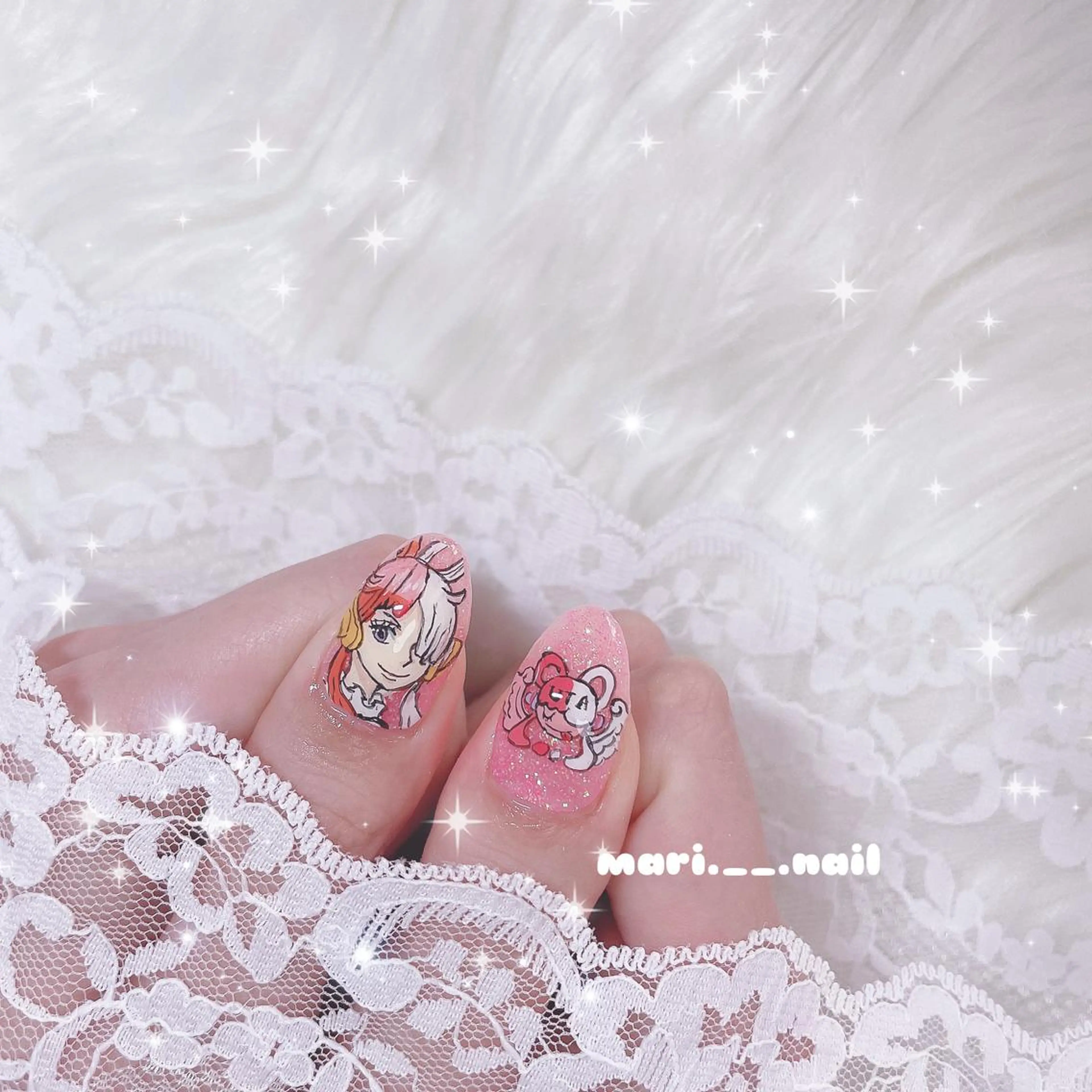 ネイル 🎀 Mayu 🎀痛ネイルのネイルデザイン