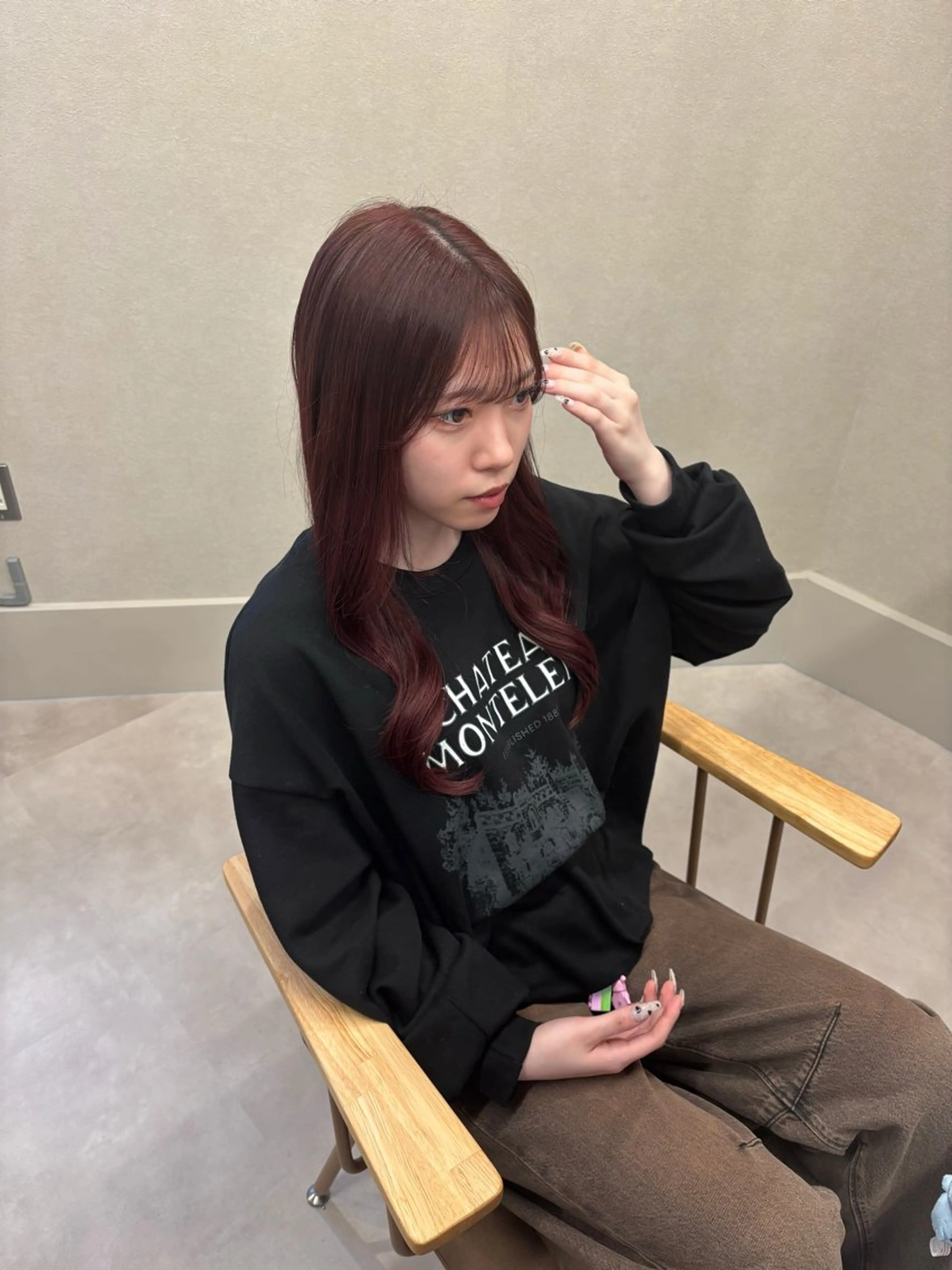 ロング カラー ヘアカラー 🎀暖色カラー🎀 airi♡のヘアスタイル