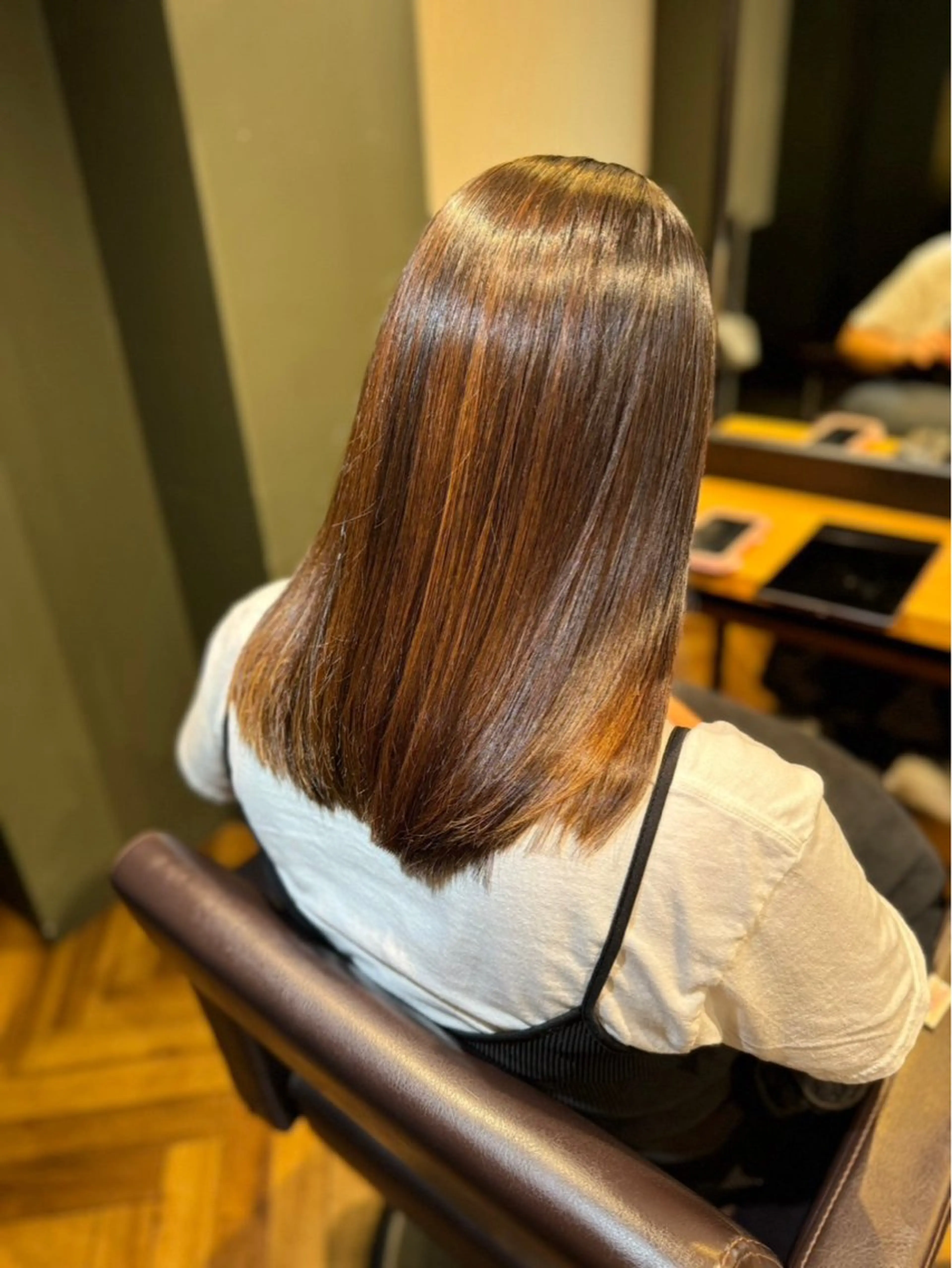 ロング 髪質改善ヘアエステ AInoa RUANA 青山所属・✨️髪質改善 ミヤケのヘアスタイル