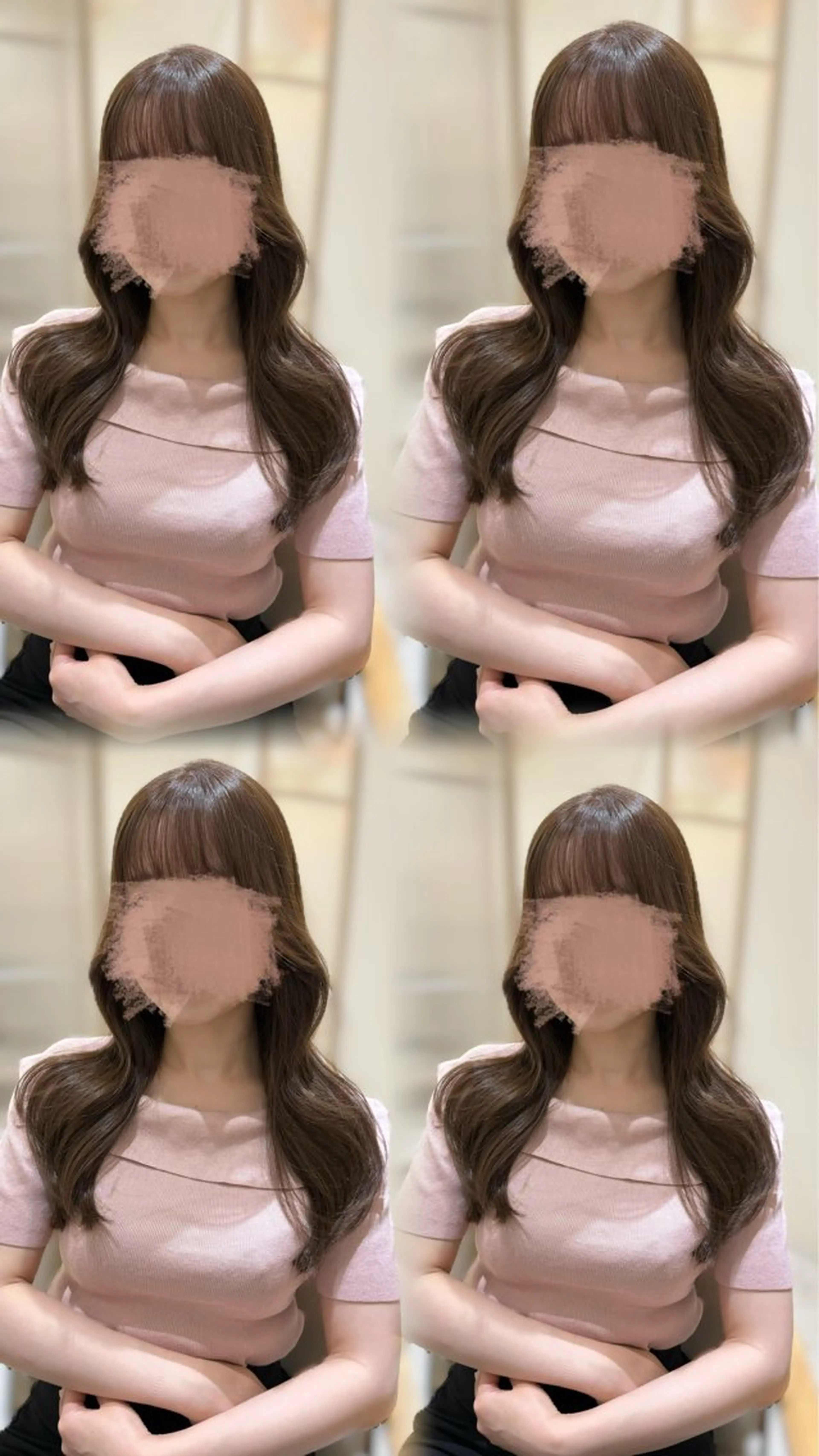 ロング カット ヘアカラー トリートメント Zina 熊本店 ワンホン/Juranのヘアスタイル