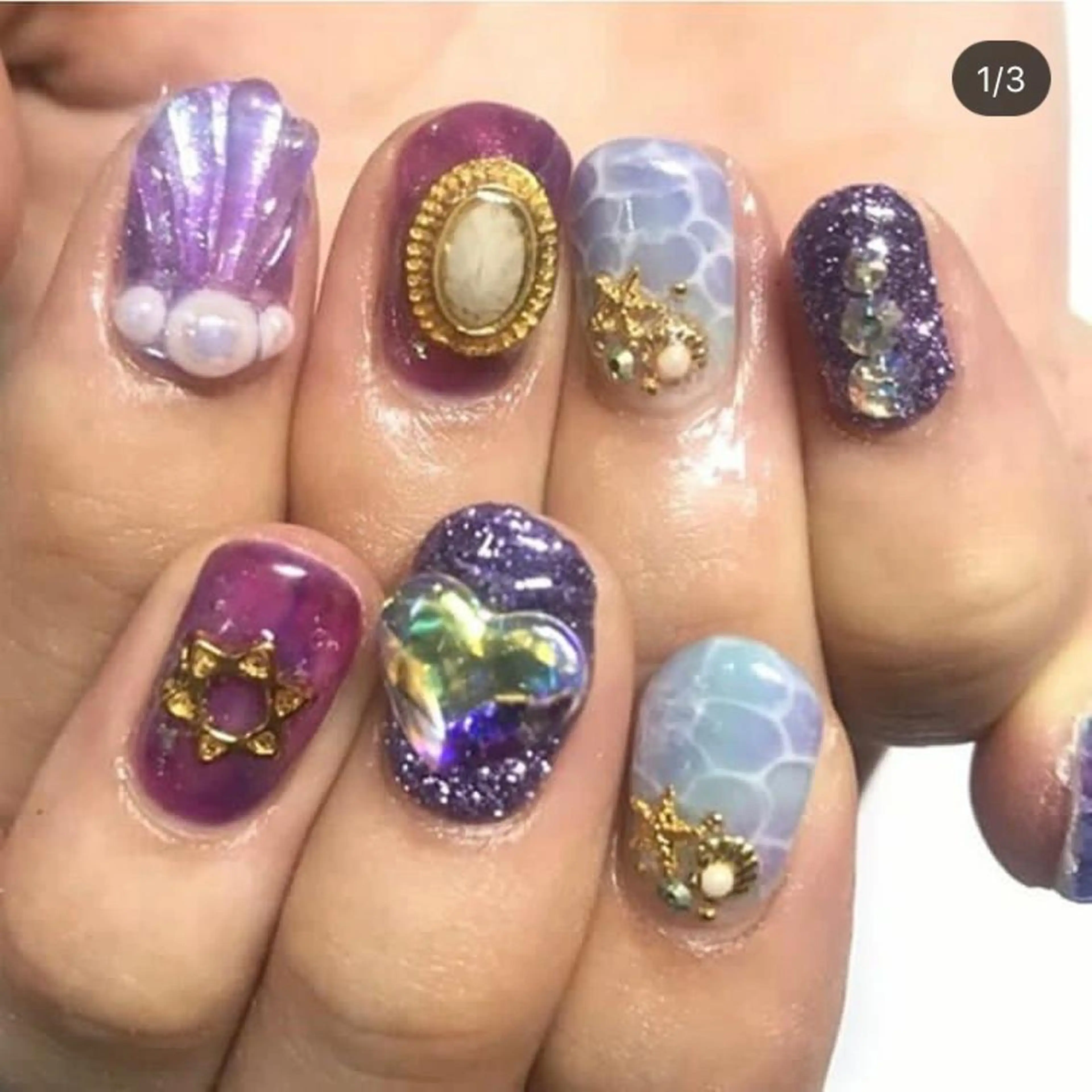 ネイル ジェルネイル 渋谷ビュレネイル Kaoruのネイルデザイン