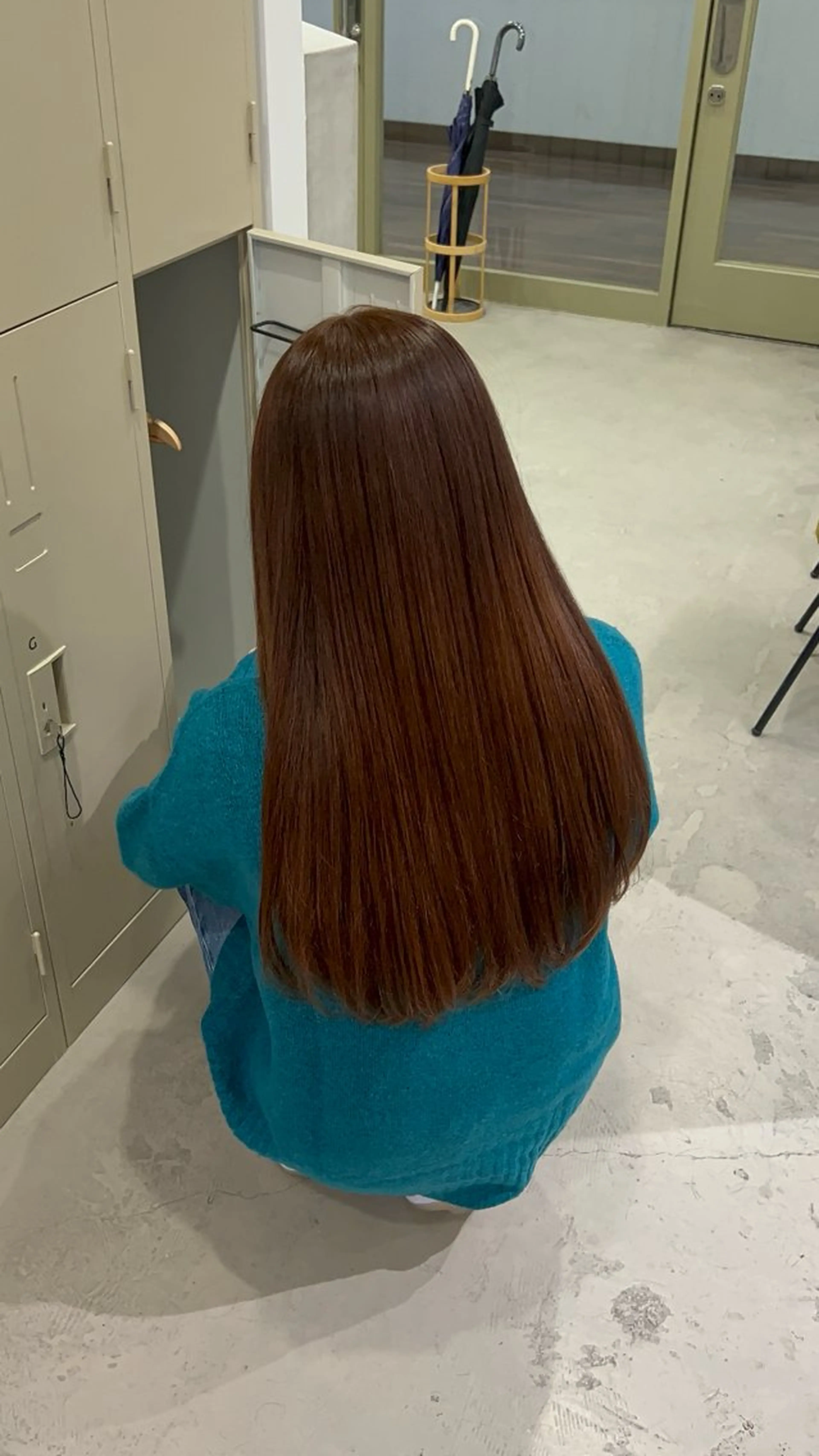 ロング カラー 戸田 望月のヘアスタイル