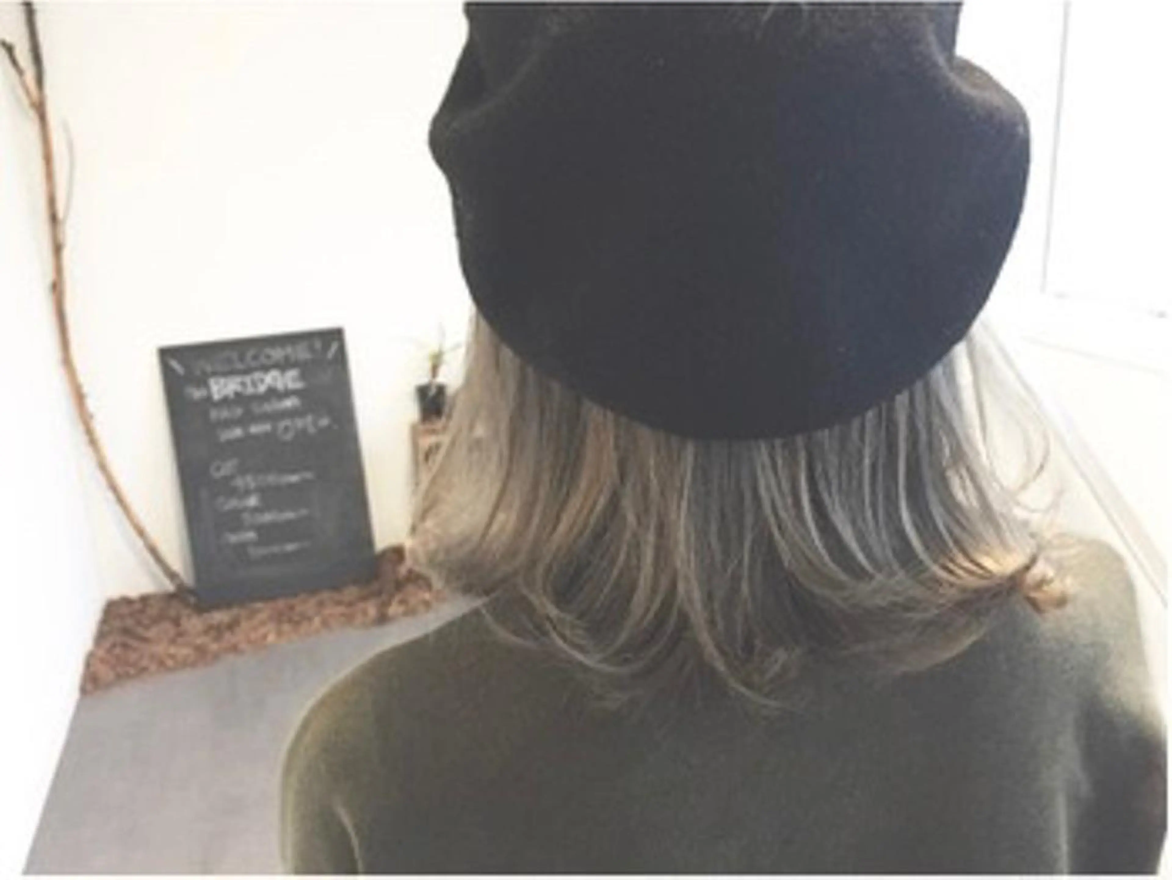 ミディアム 外国人風カラー ハイライト the BRIDGE hair salonのヘアスタイル