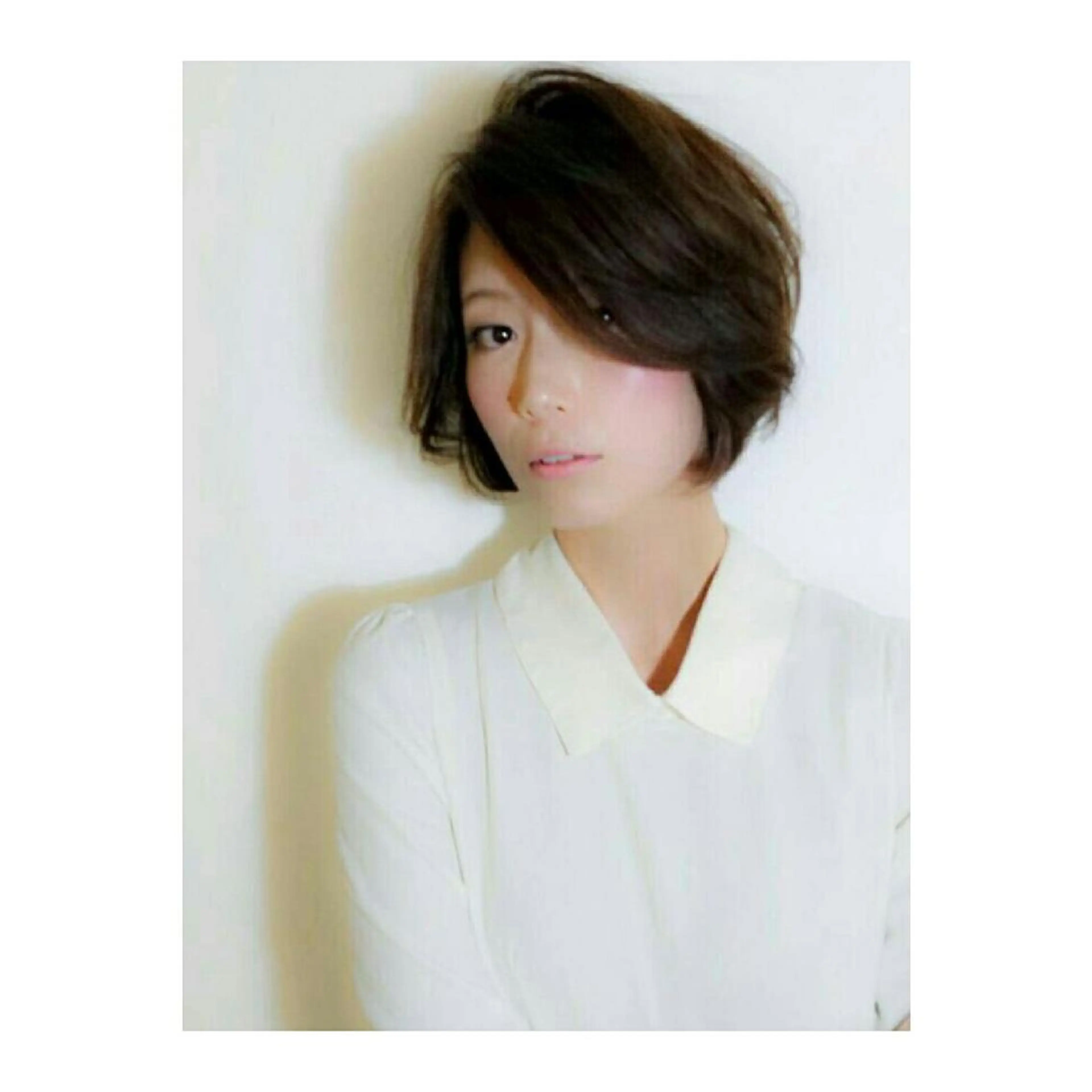 ショート ショートボブ ボブ ショートヘア 大人の艶髪✂️ 矢崎美紀のヘアスタイル