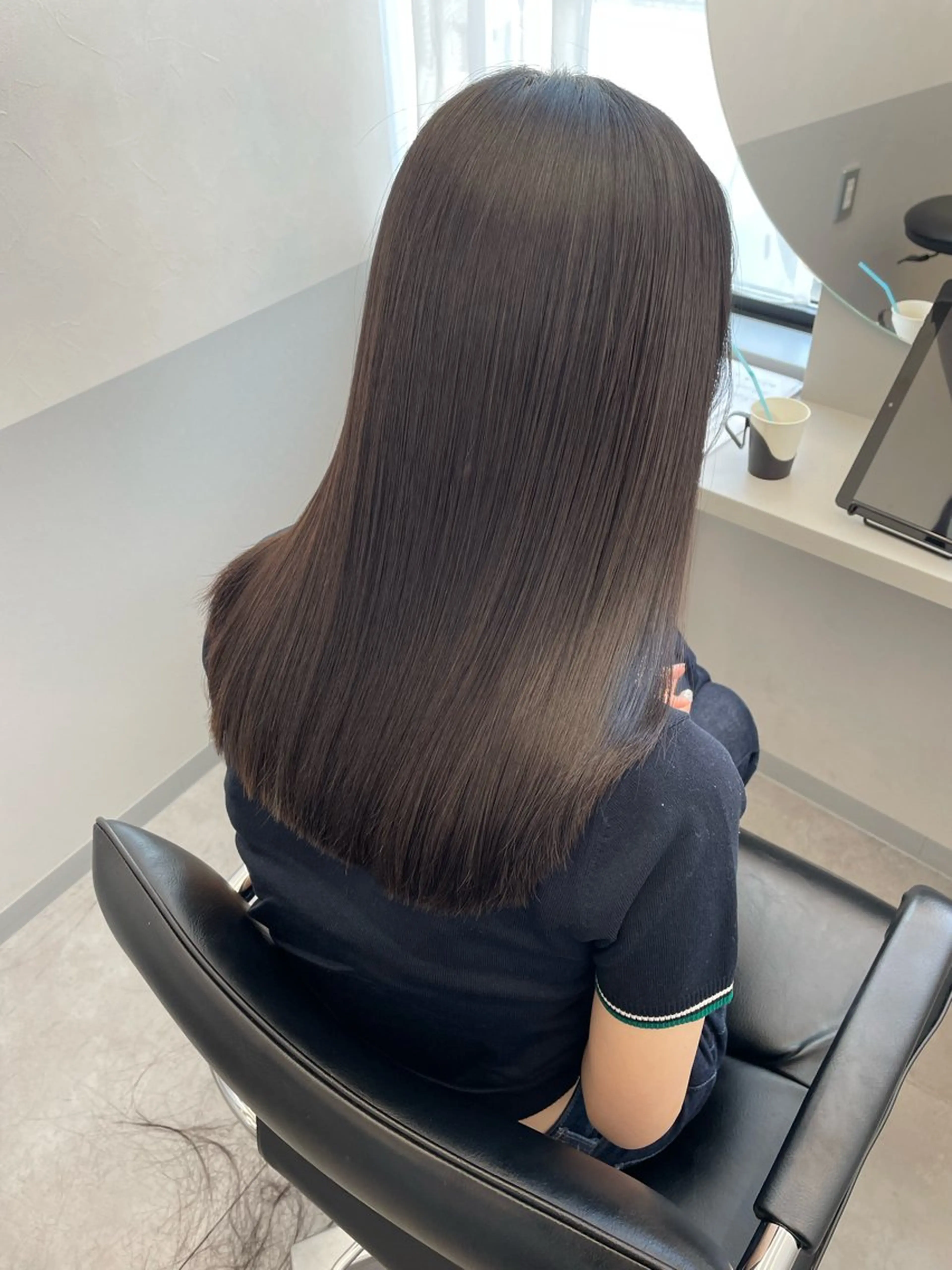 ミディアム カット 縮毛矯正 トリートメント 🌷tocca Mai🌷のヘアスタイル