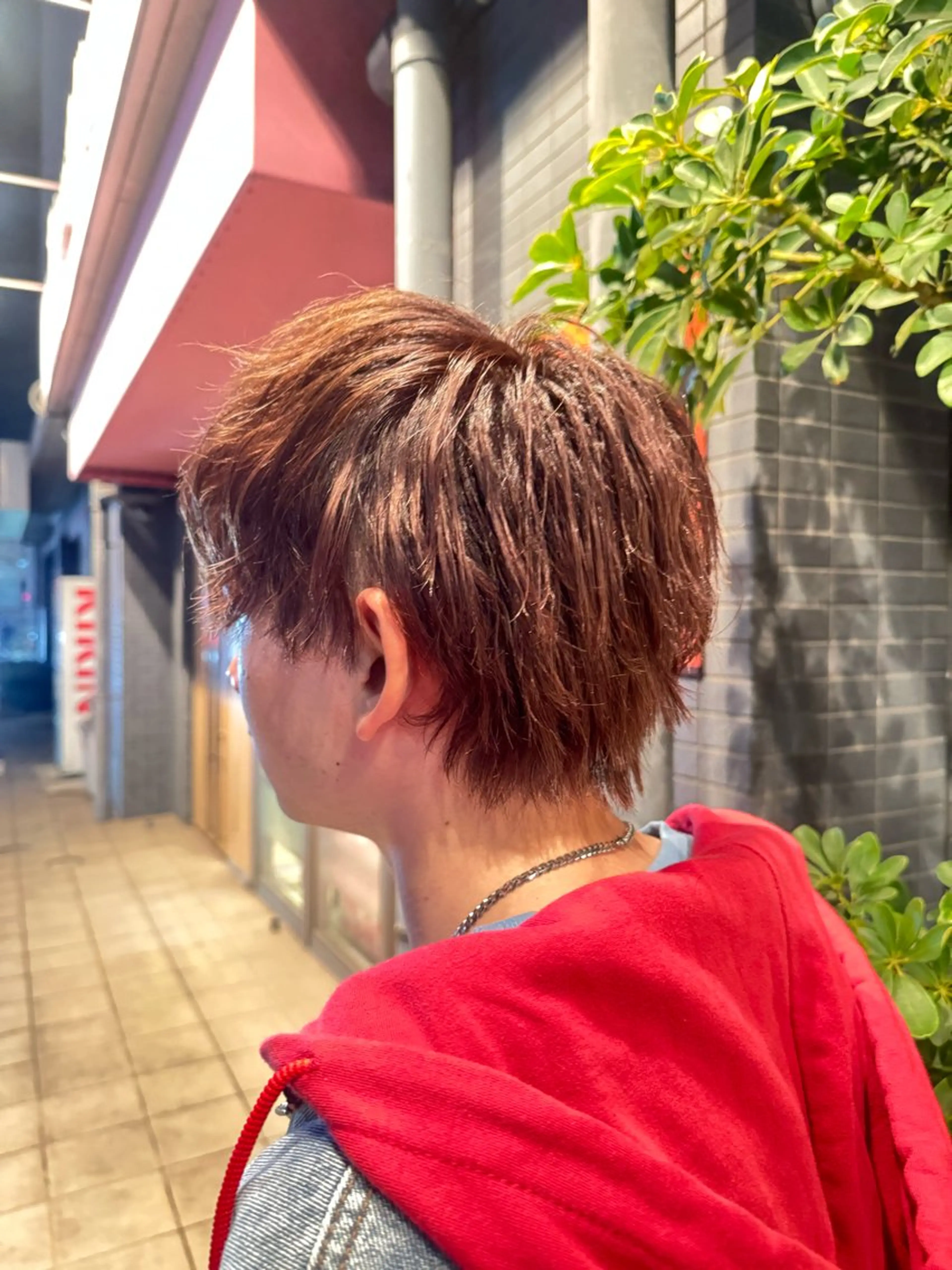 ショート カラー メンズ メンズブリーチ ブリーチ select 大森 慶斗のヘアスタイル