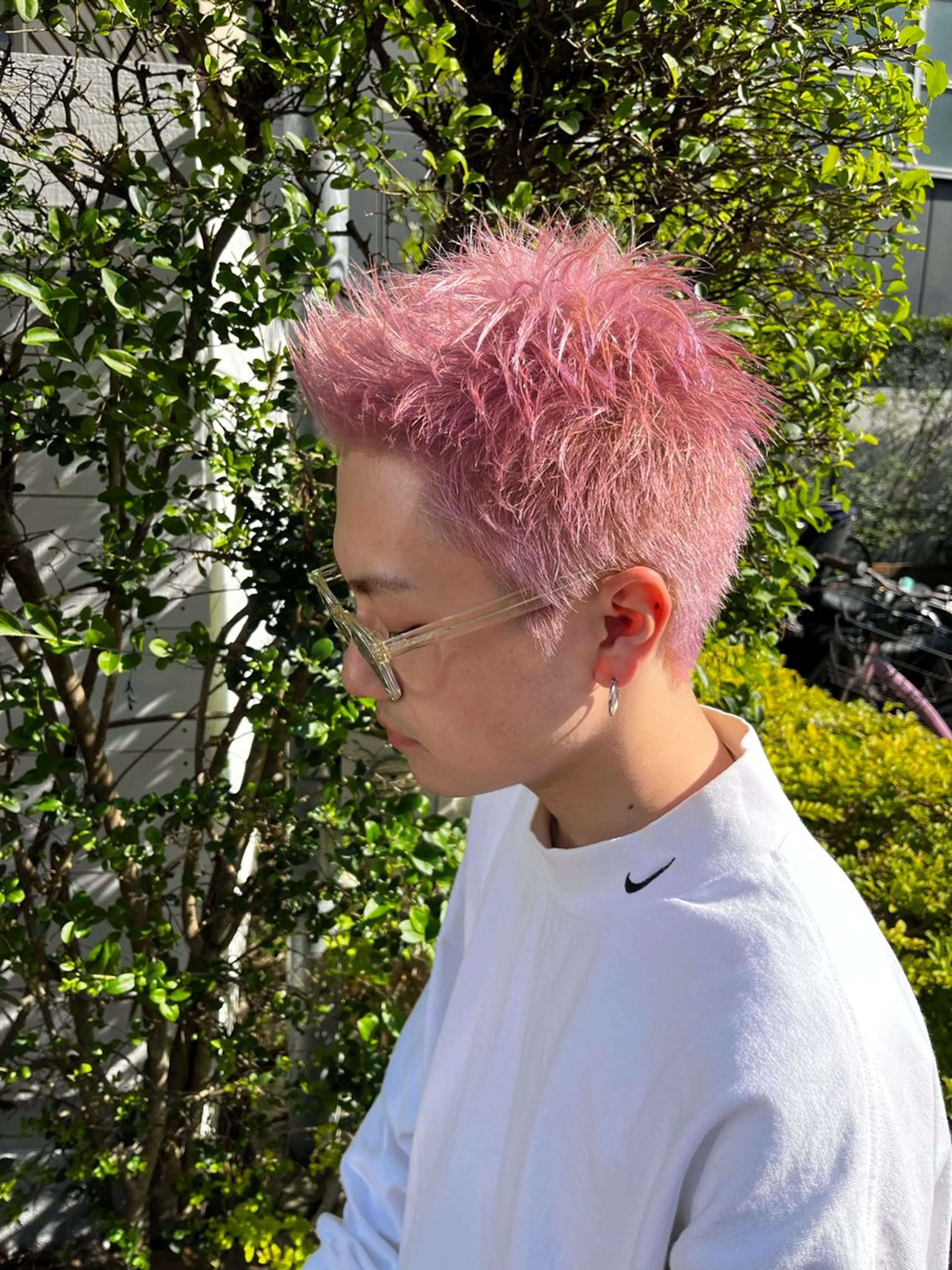 ショート カラー ハイトーン/髪質 改善特化　Kaitoのヘアスタイル