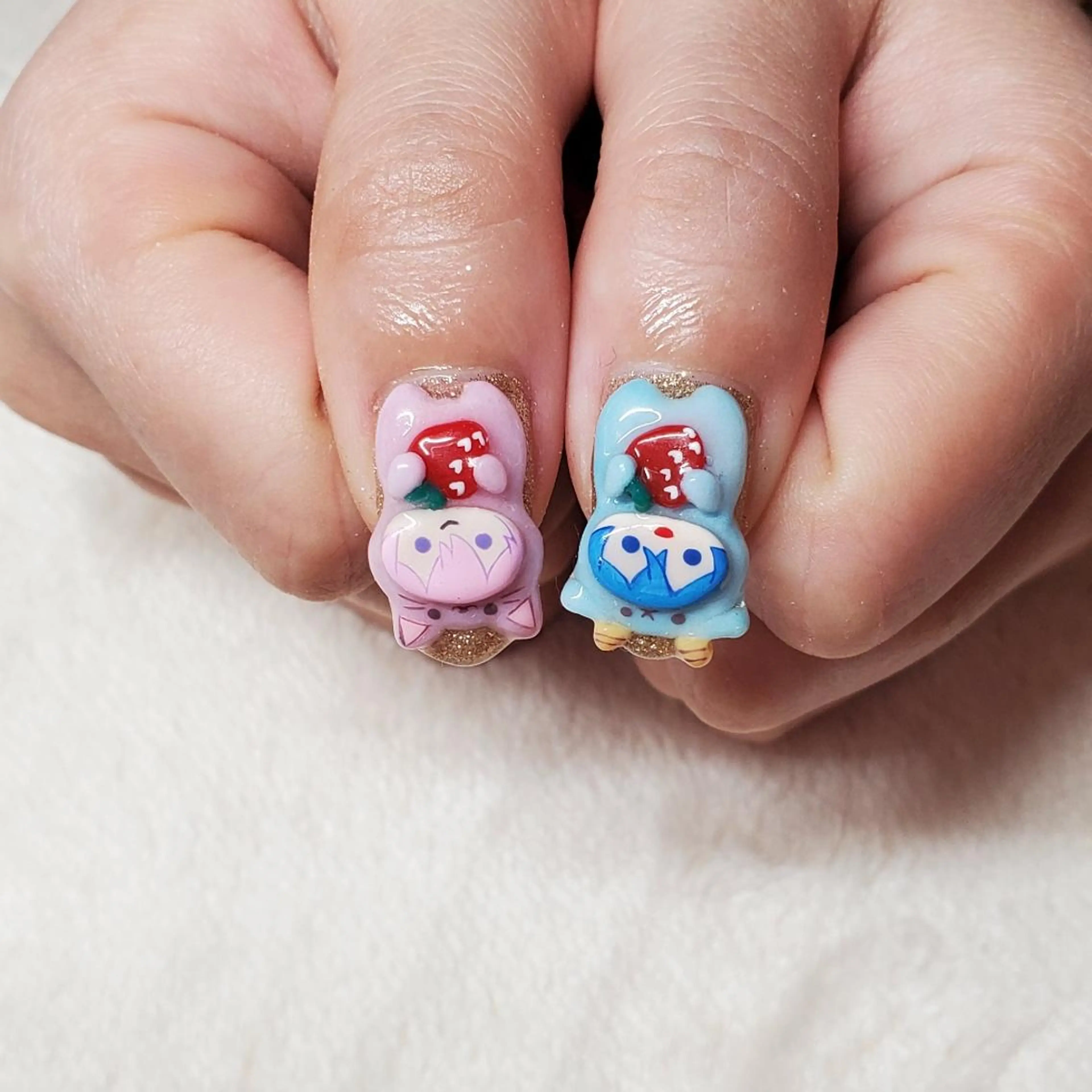 ネイル アートネイル ジェルネイル おで@ oderi_nailのネイルデザイン