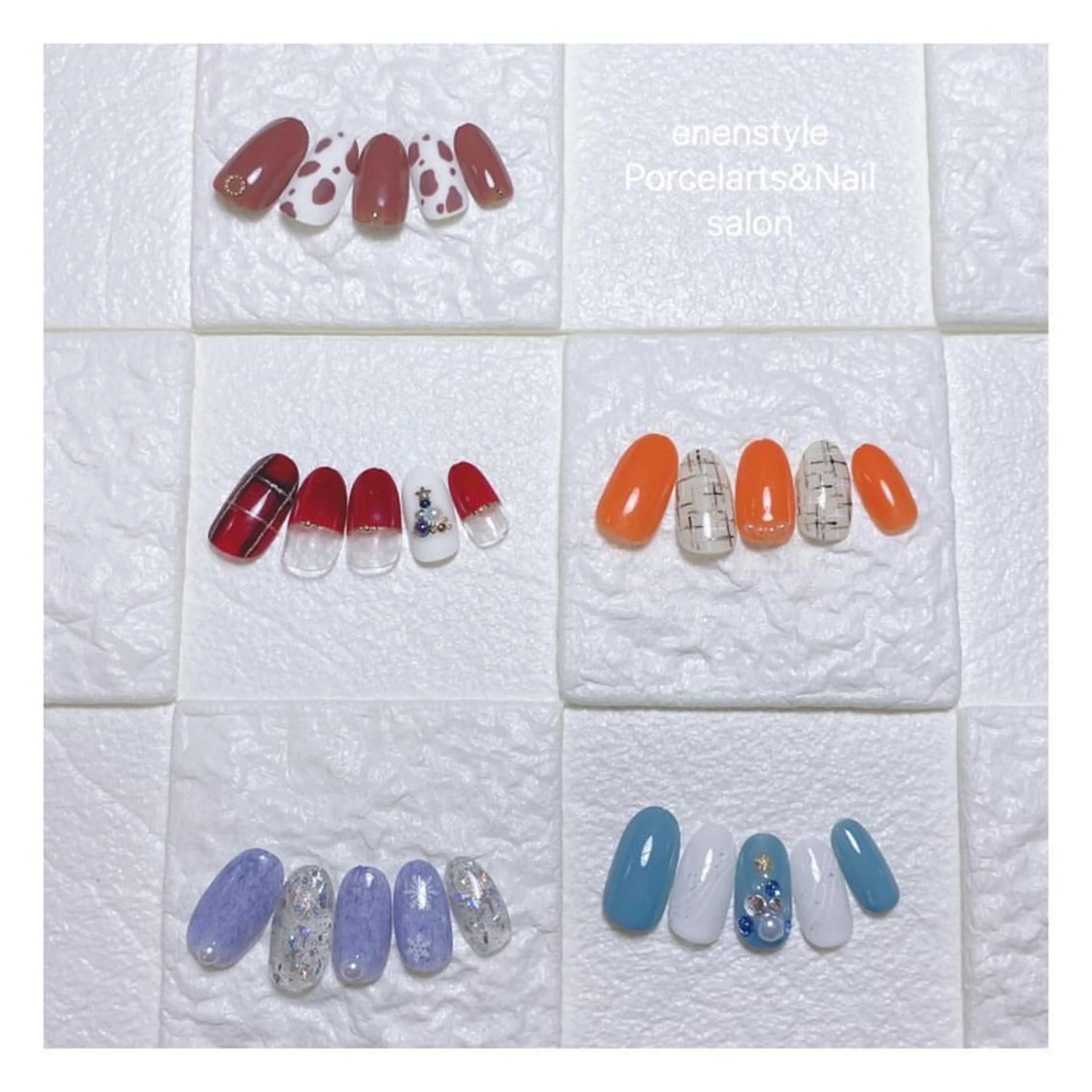 ミディアム ネイル 👑enen style👑のネイルデザイン