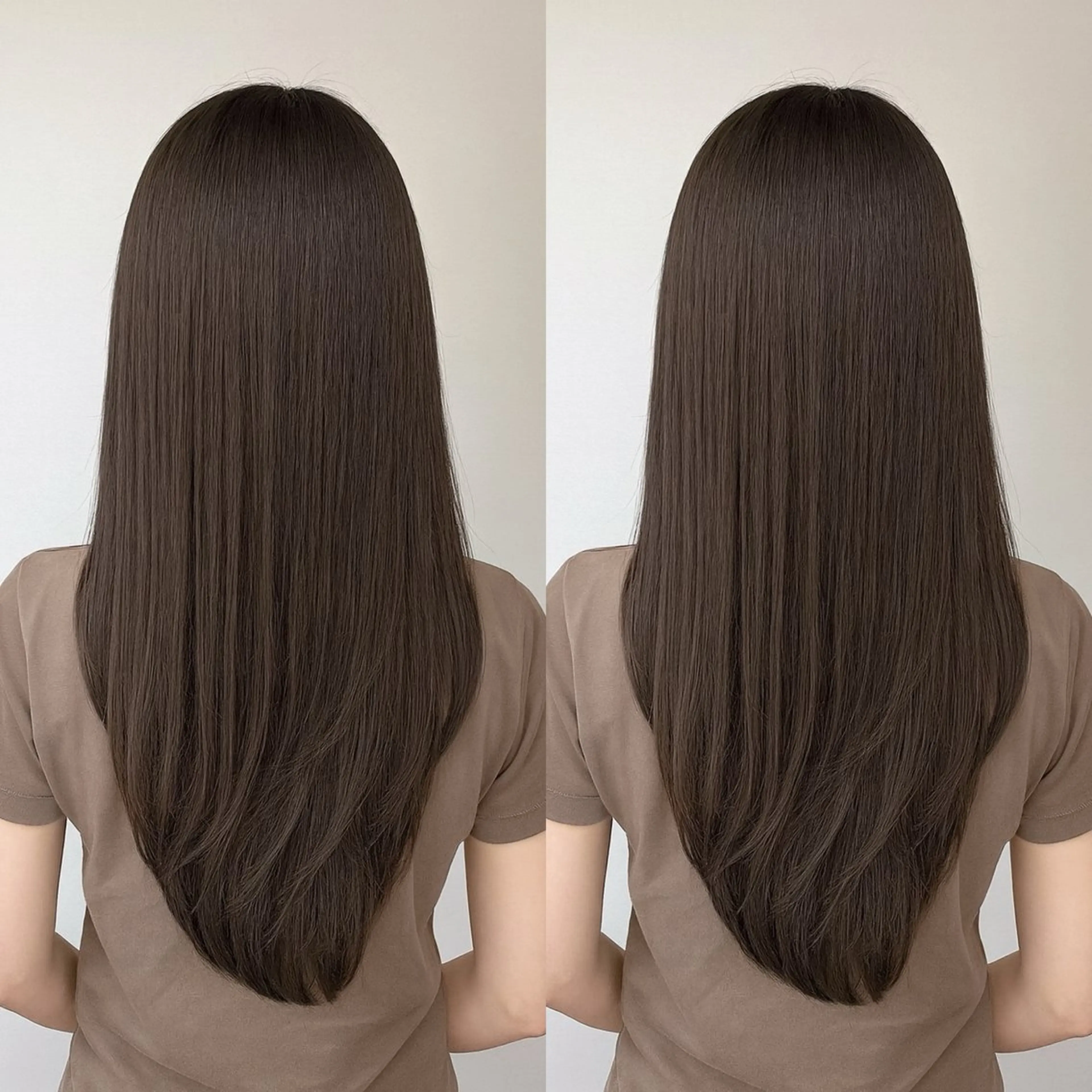 セミロング カラー カット トリートメント レイヤー/小顔矯正 透明感カラー✨生真のヘアスタイル