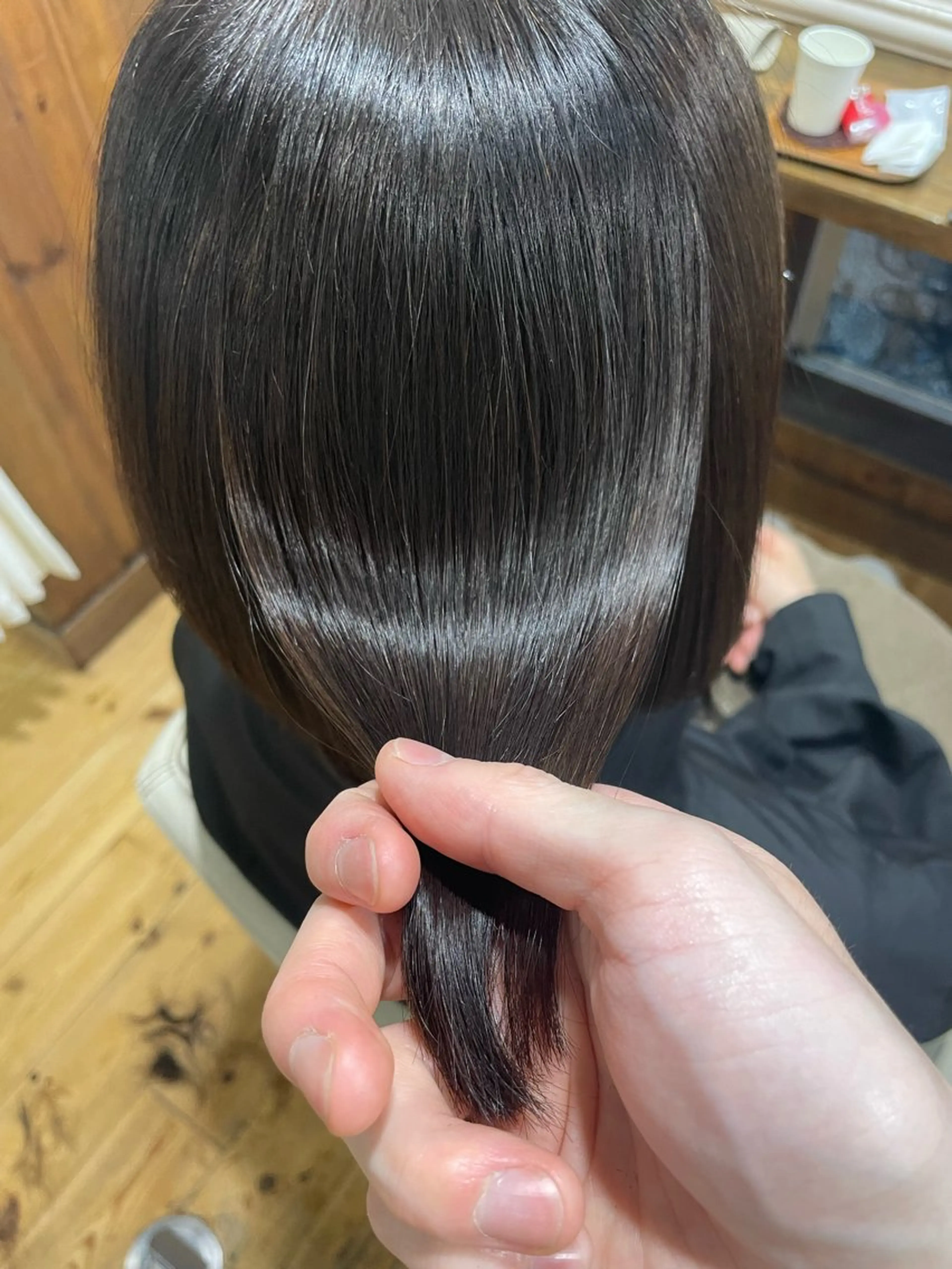 ミディアム パーマ TJ天気予報 近藤 仁也のヘアスタイル