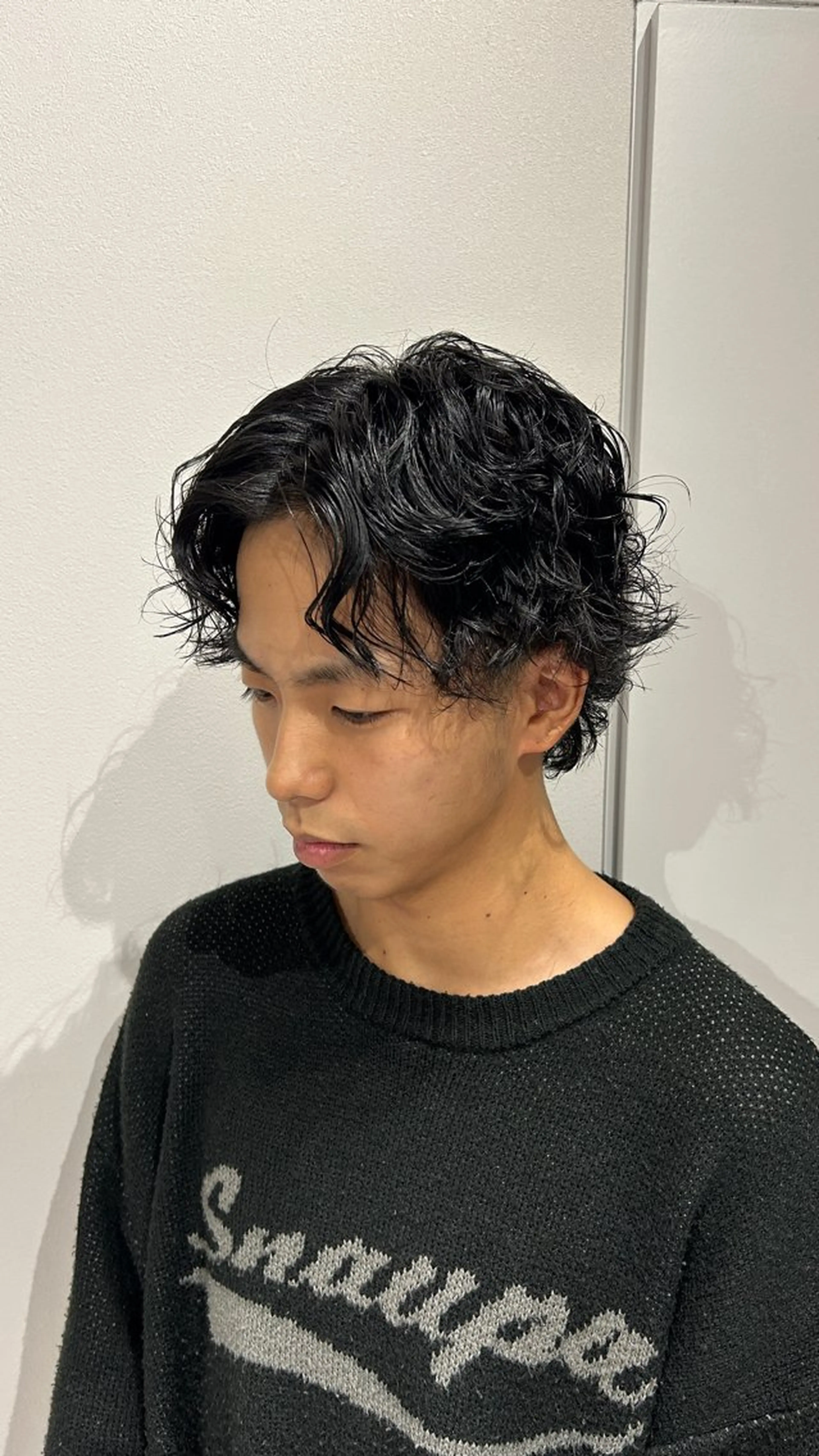 ショート カット パーマ メンズパーマ/メンズ カット/伊藤　げんのヘアスタイル