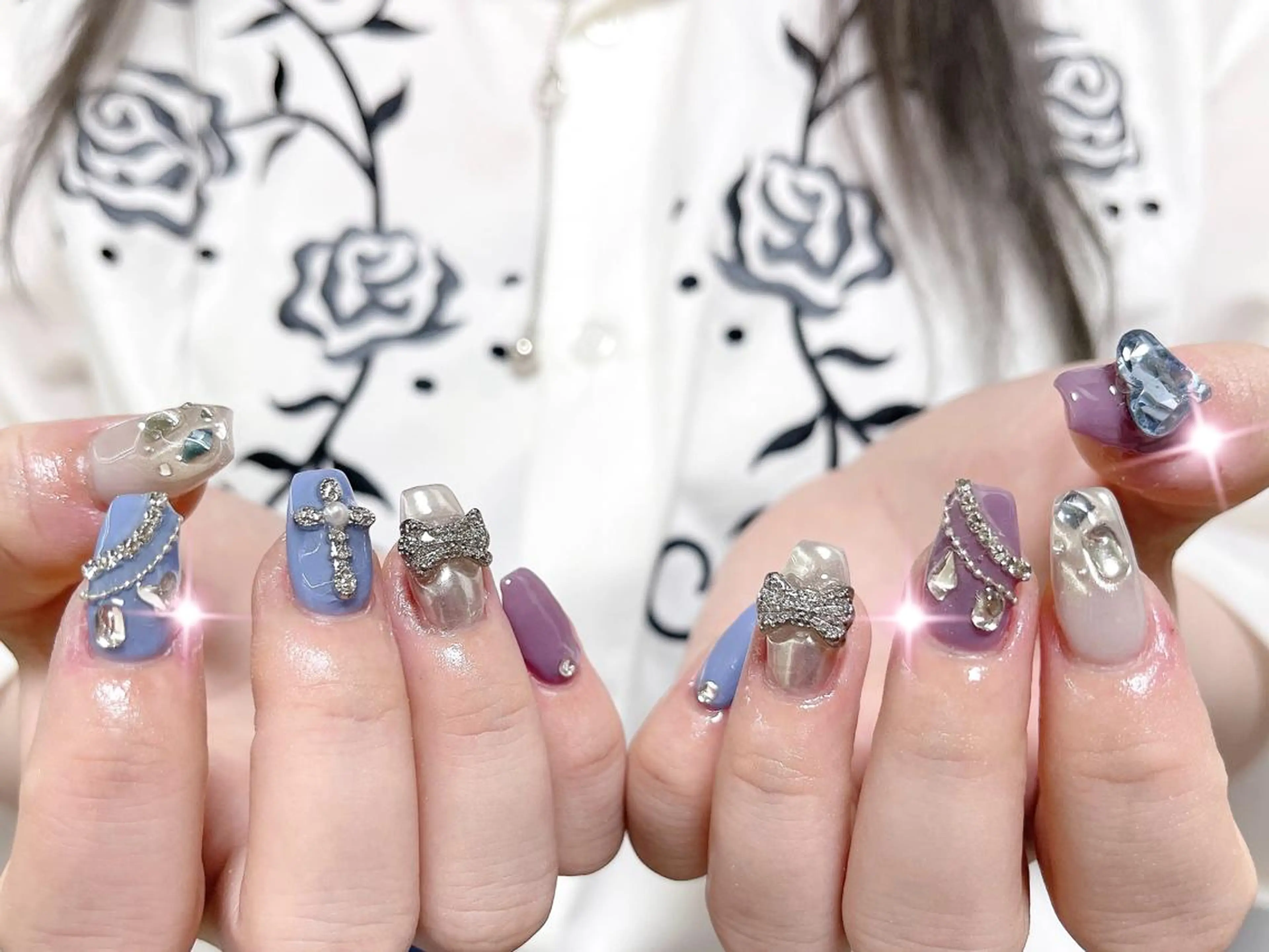 ネイル 🦋y y Nail 🤍のネイルデザイン