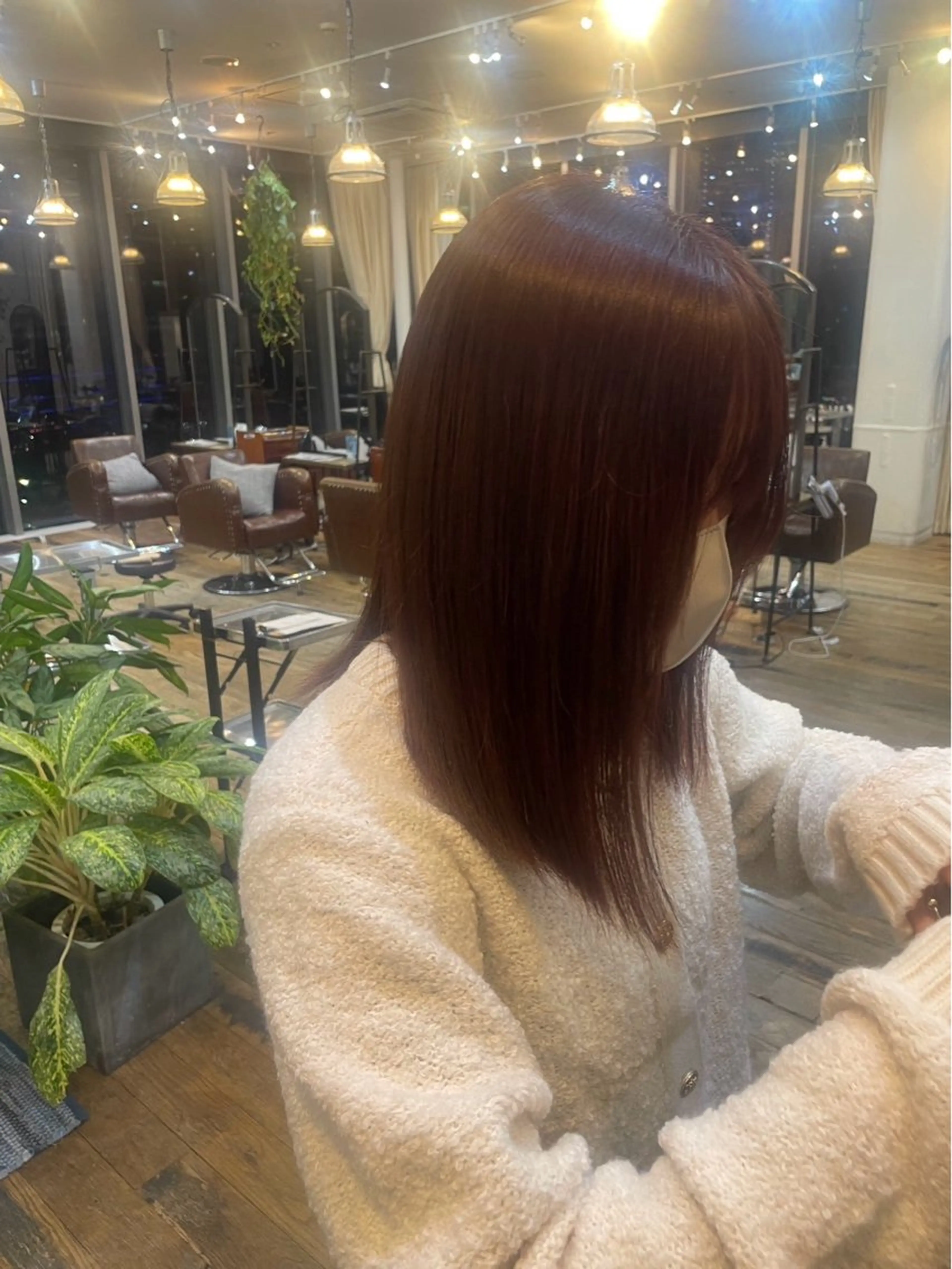 カラー ブラウンカラー ピンクカラー Belle Ginza並木通り所属・透明感カラー／ メンズ◎／秋葉香乃のヘアスタイル