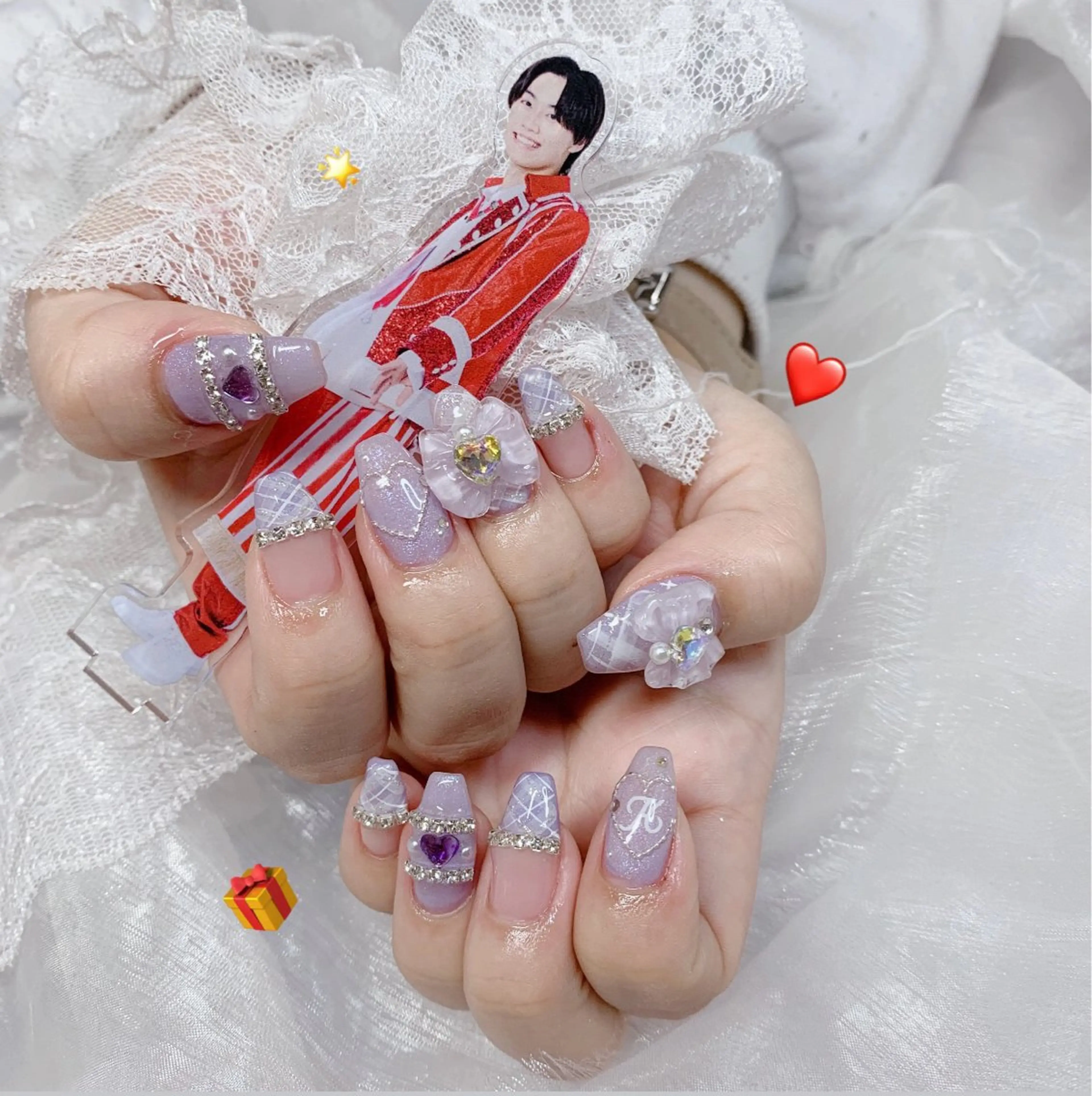 ネイル ハンドネイル La neige* yuki 🥯🍑のネイルデザイン