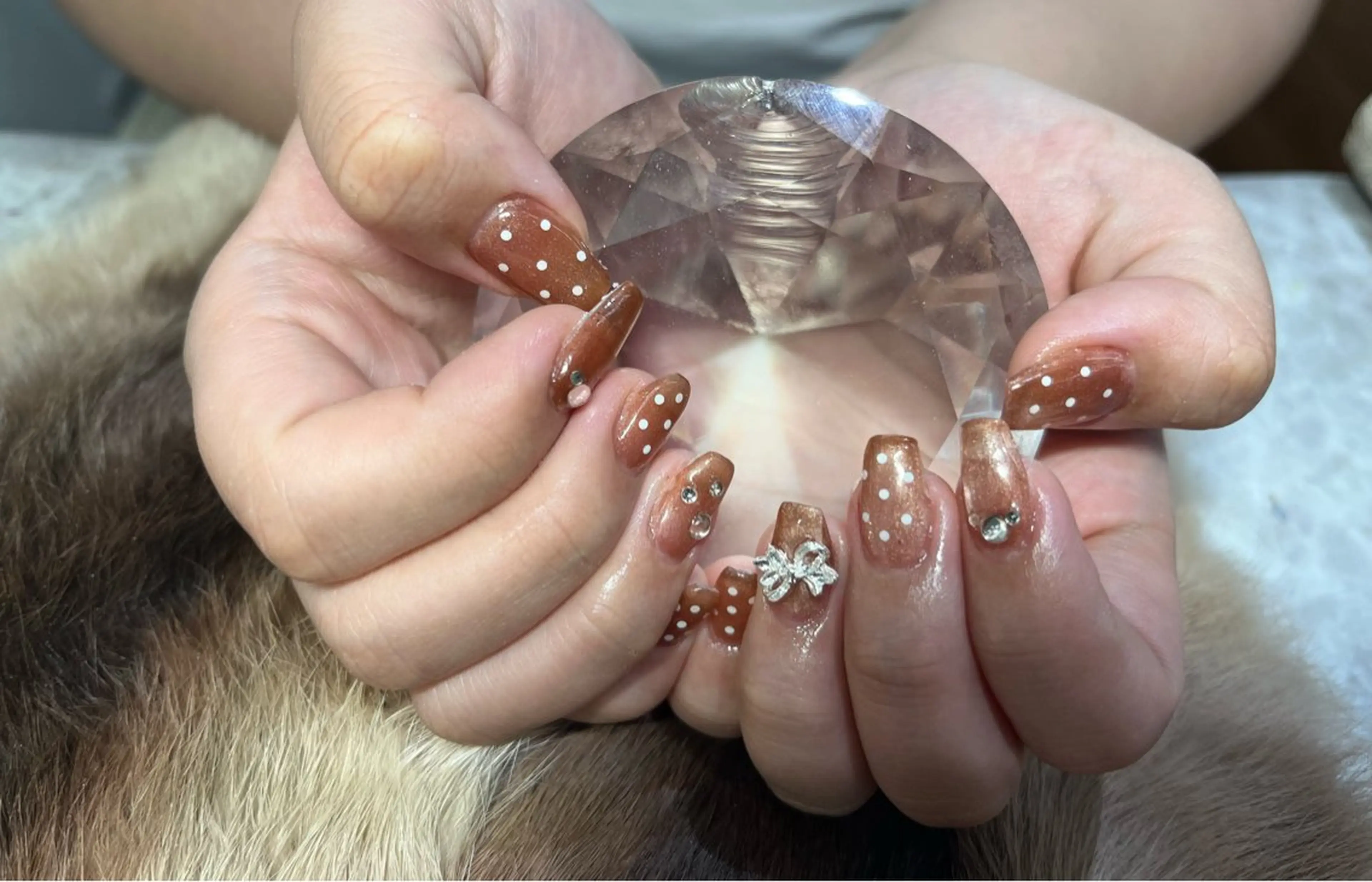 ネイル ドット ハンドネイル Nail ecxia ／Reikaのネイルデザイン