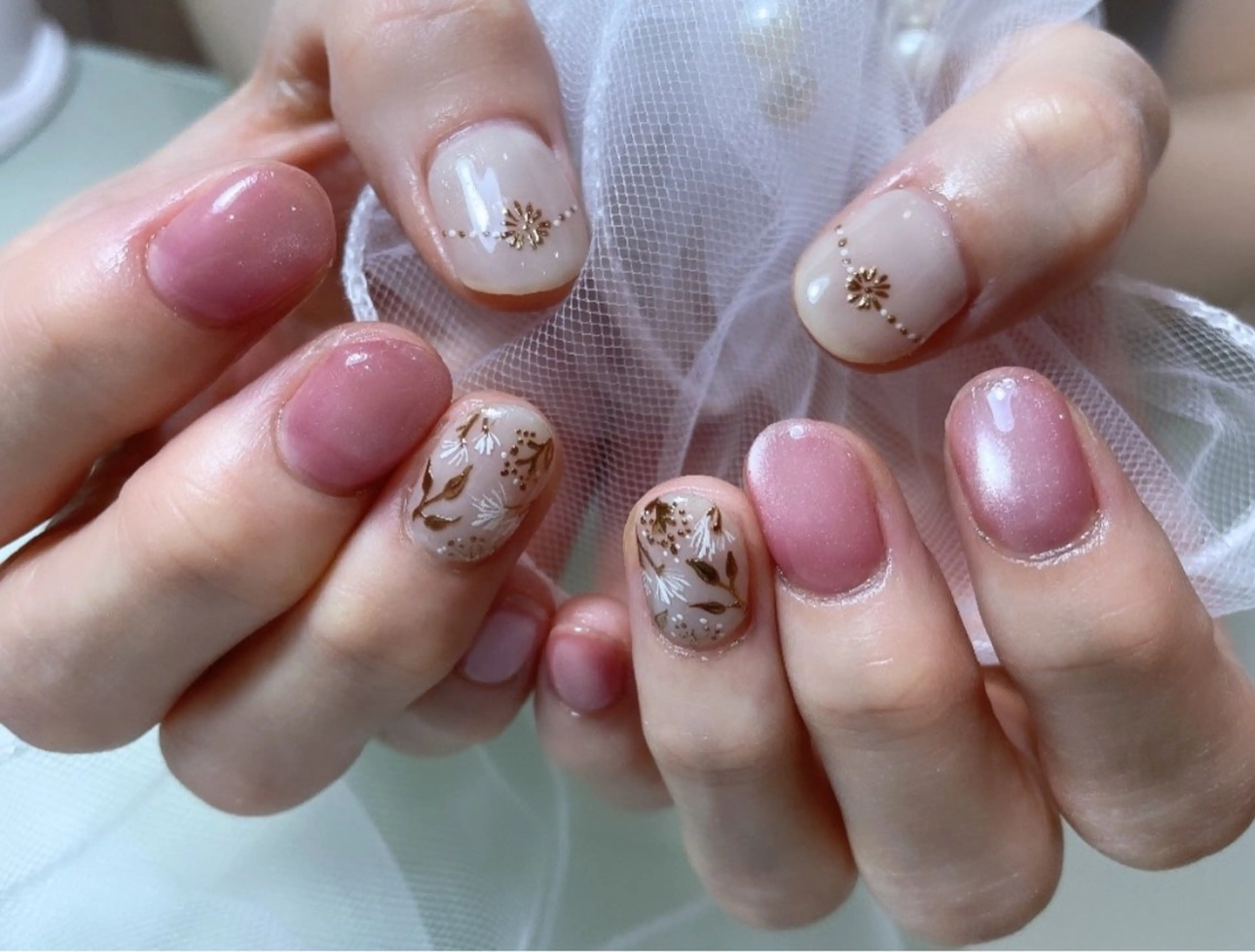ネイル フラワーネイル nails bunnyのネイルデザイン