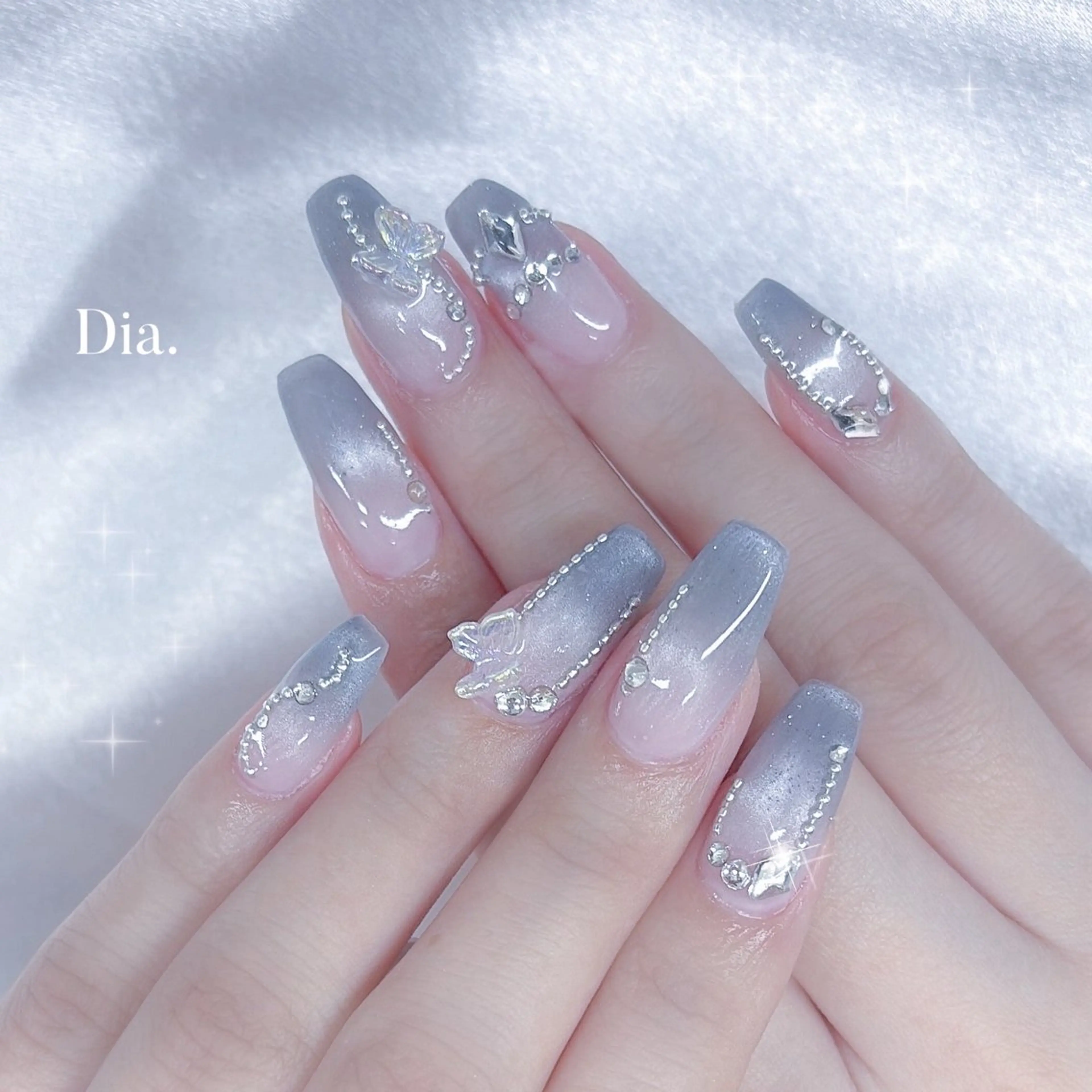 ネイル ハンドネイル nail salon Dia.所属・minori 💎Dia.のネイルデザイン