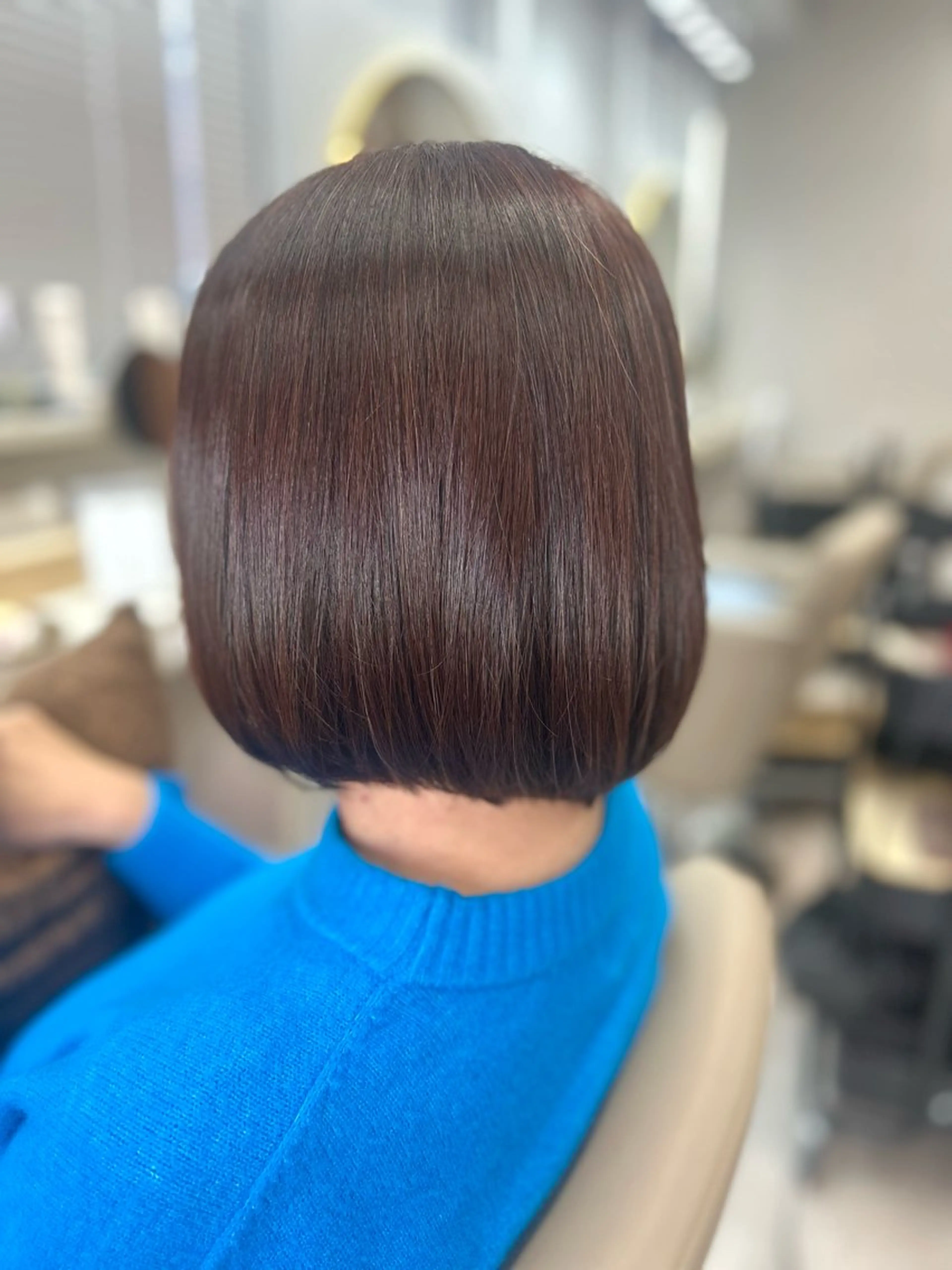 ショート ボブ カット ヘアカラー 池田 太一のヘアスタイル