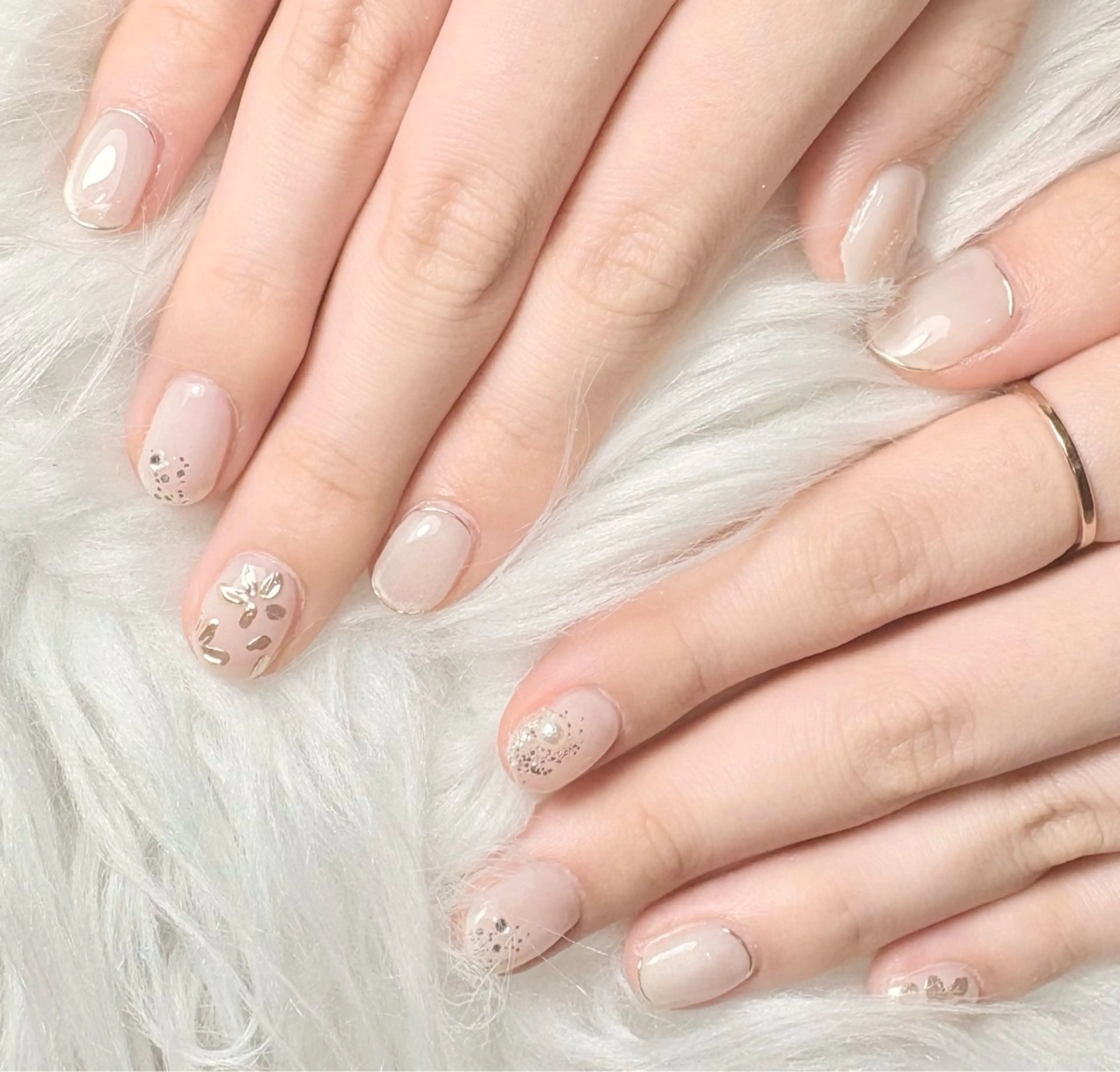 ネイル ハンドネイル 山科駅徒歩3分❣️ 代表　紗恵子のネイルデザイン