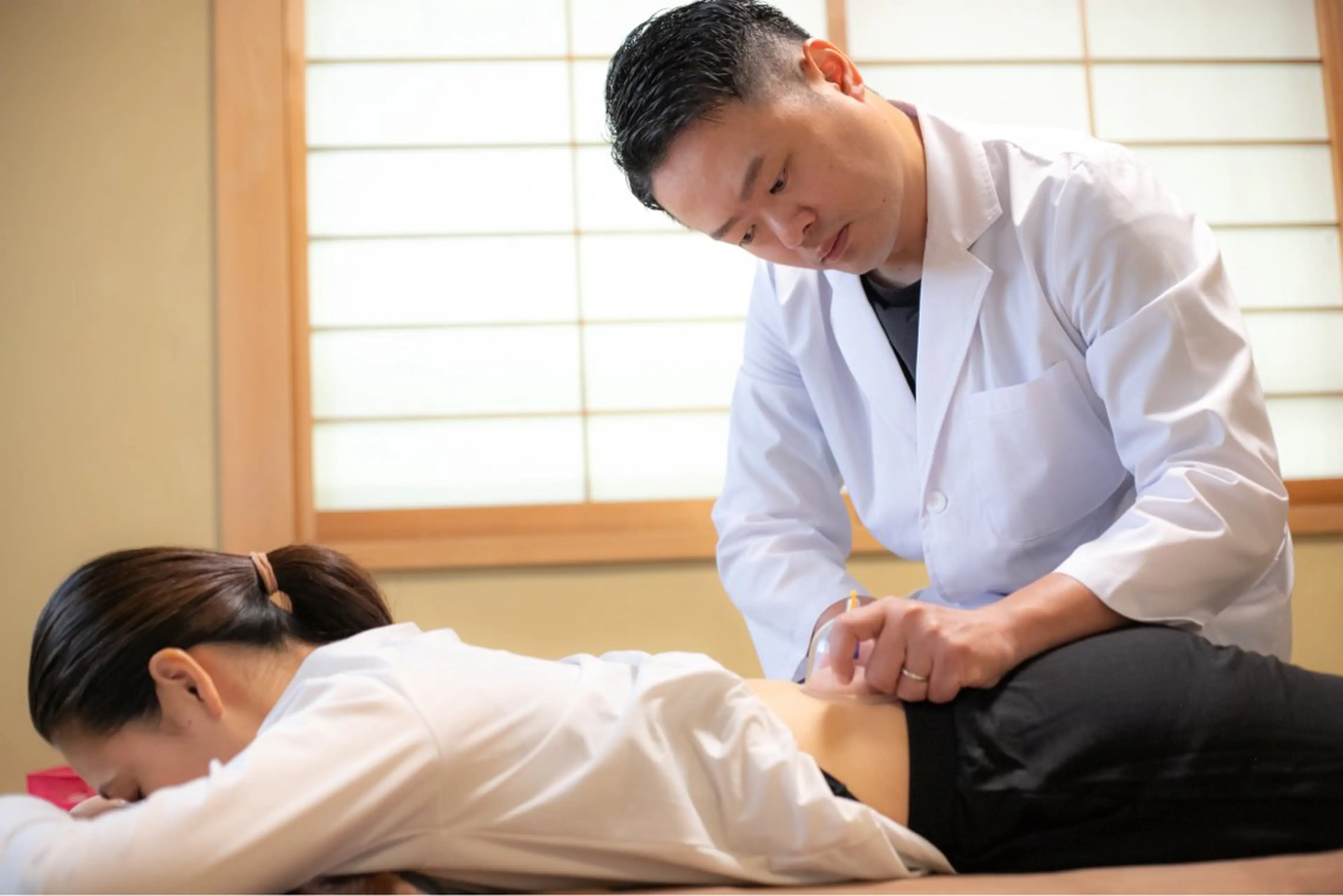カッピング🏊‍♂️あのアスリートもやっている☝️の写真