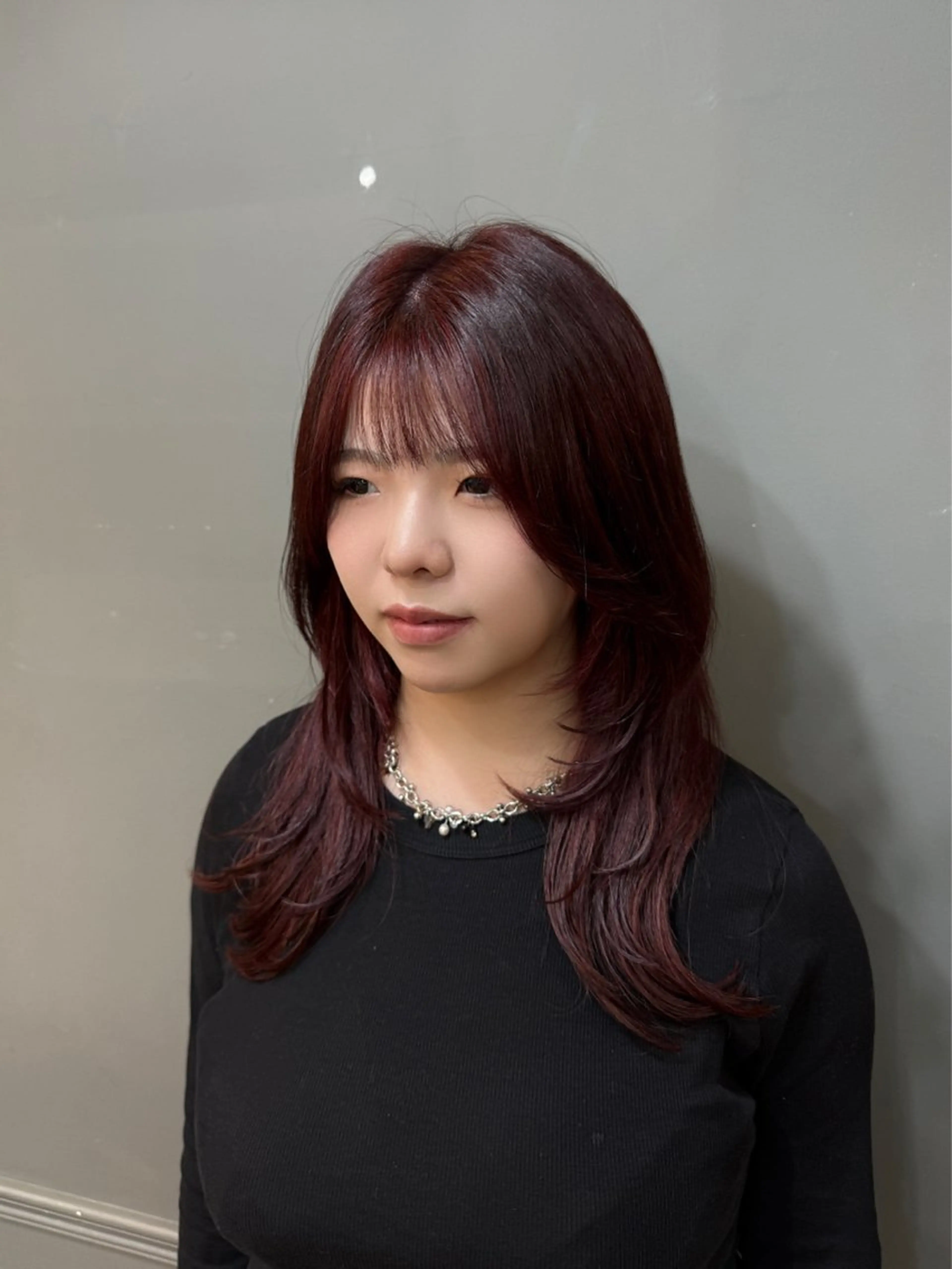 セミロング カラー 【azure横浜】 🧸misaki🌸のヘアスタイル