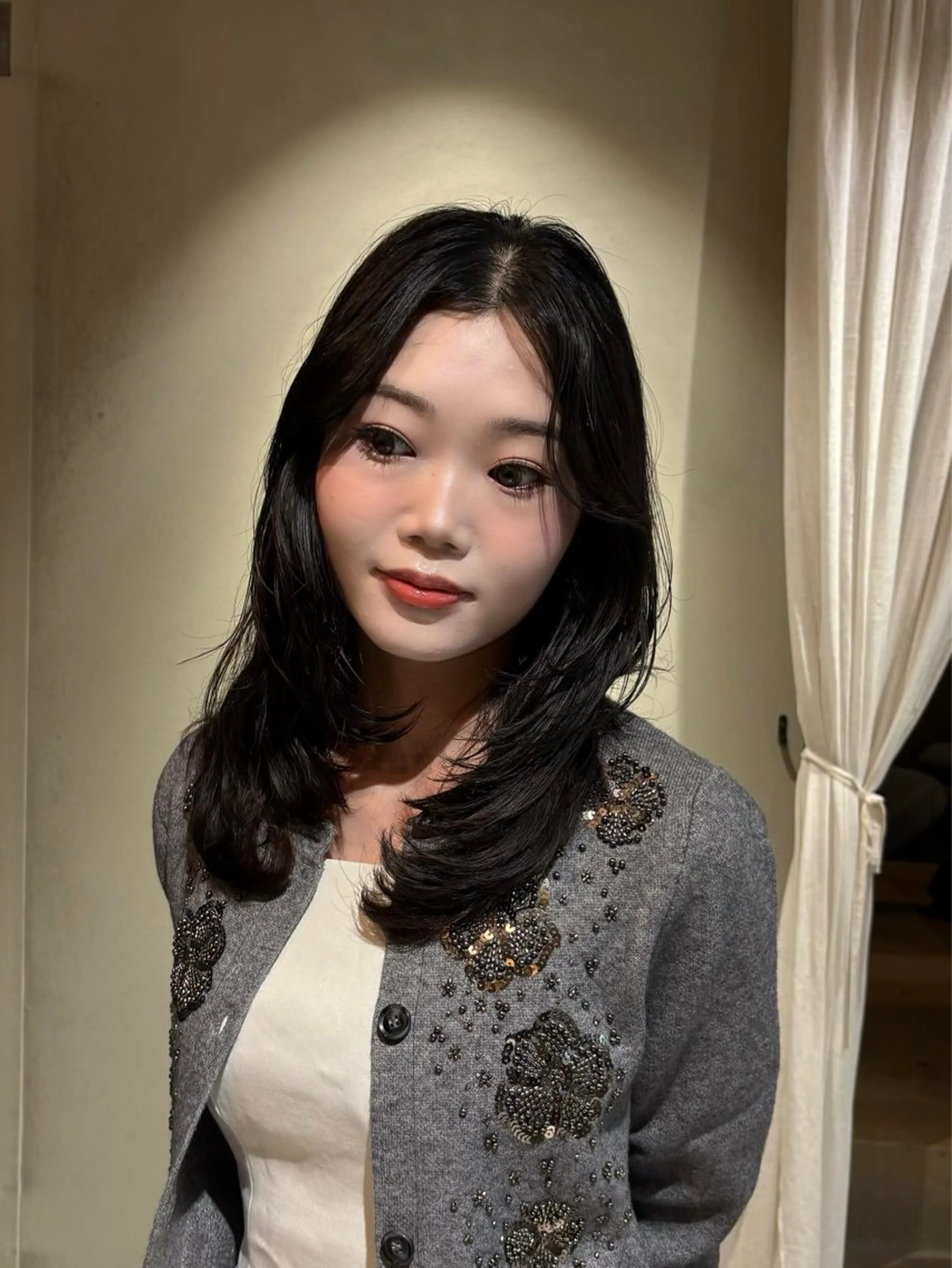 カラー ヘアカラー トリートメント 🌷花屋併設🌷 岡本明日実のヘアスタイル