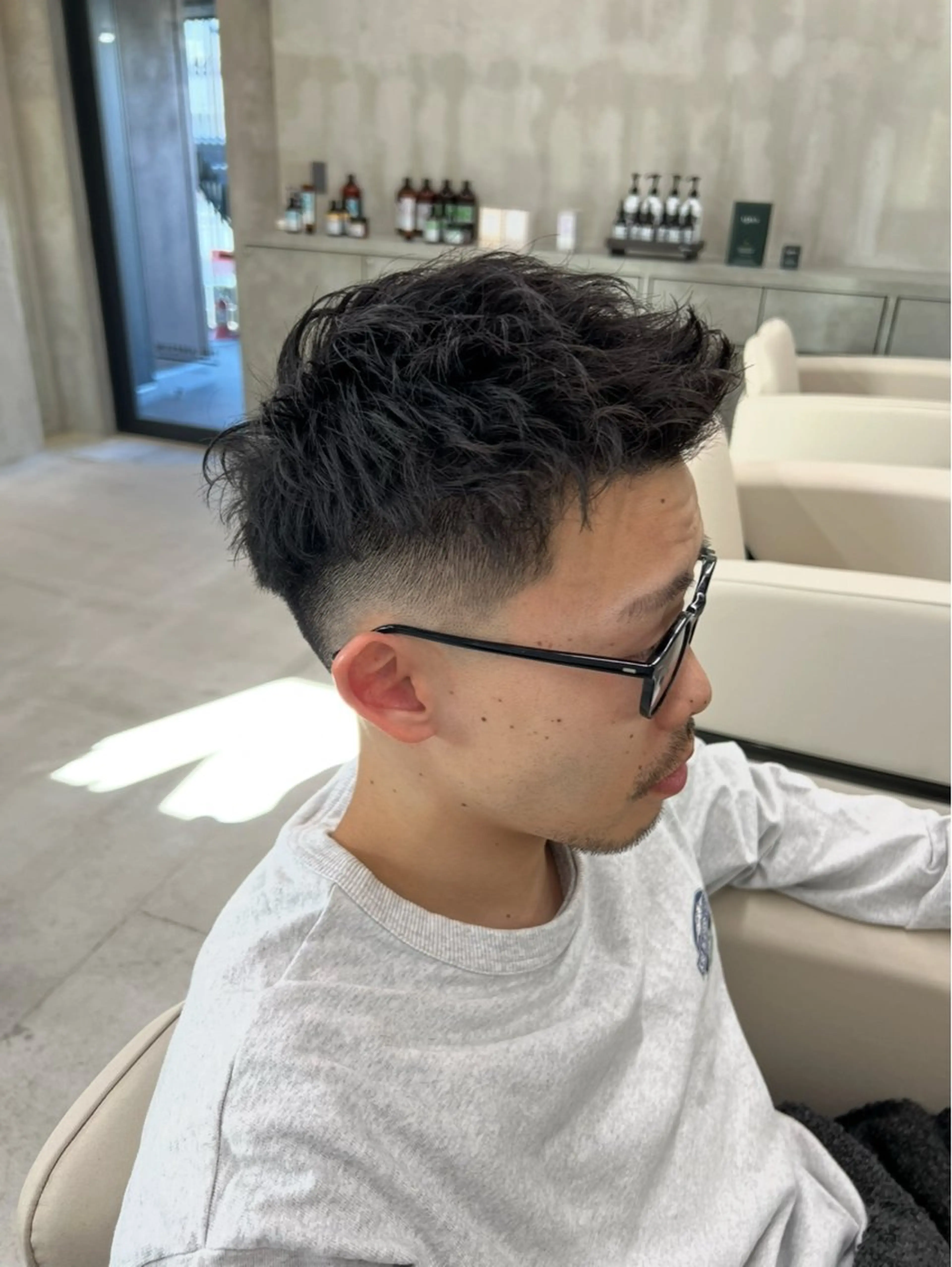 ショート メンズ カット パーマ THE AWESUM所属・メンズスタイル強化中 TONNY（トニー）のヘアスタイル