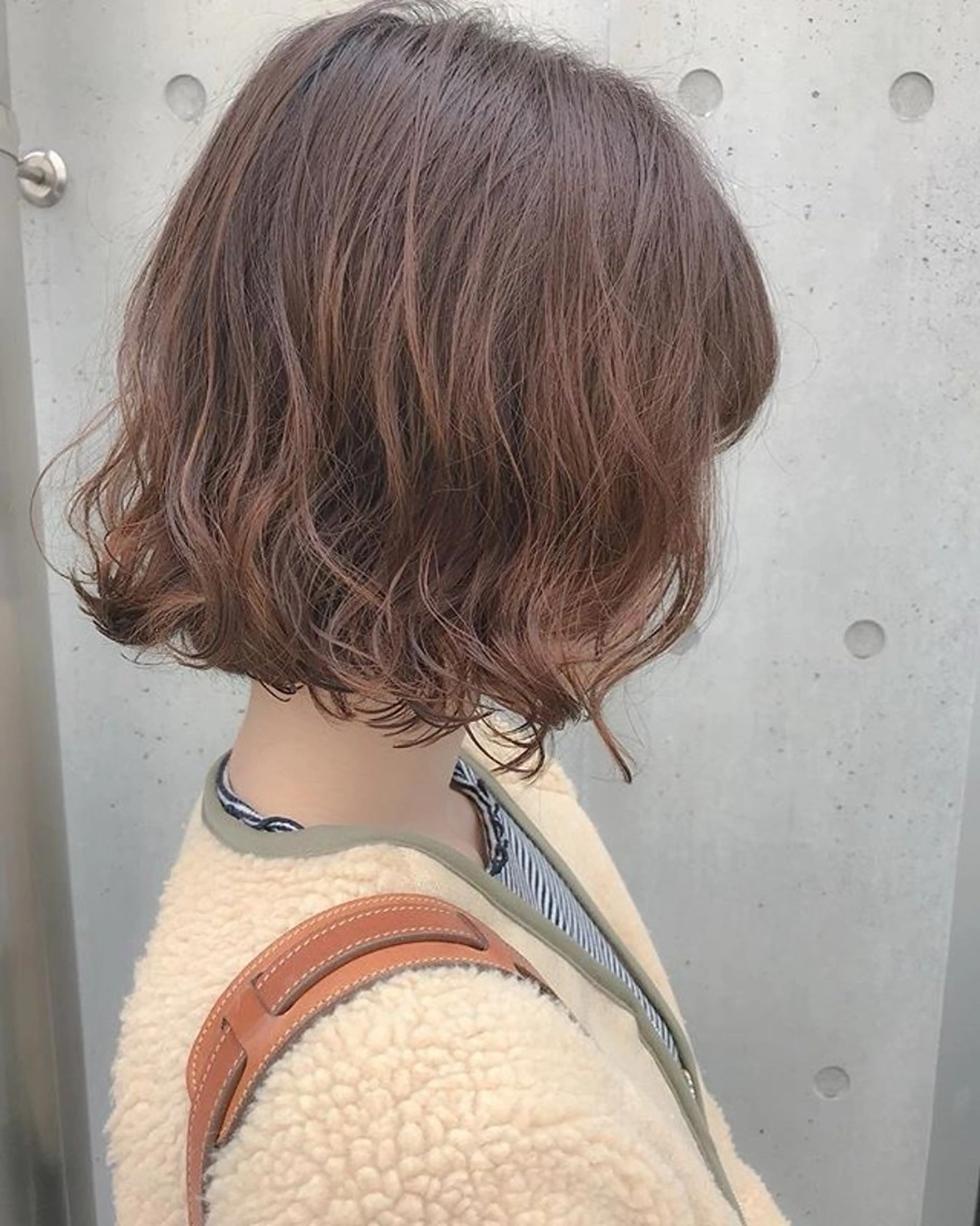 ミディアム パーマ ボブパーマ🧚🏻 アイミ🧚🏻のヘアスタイル