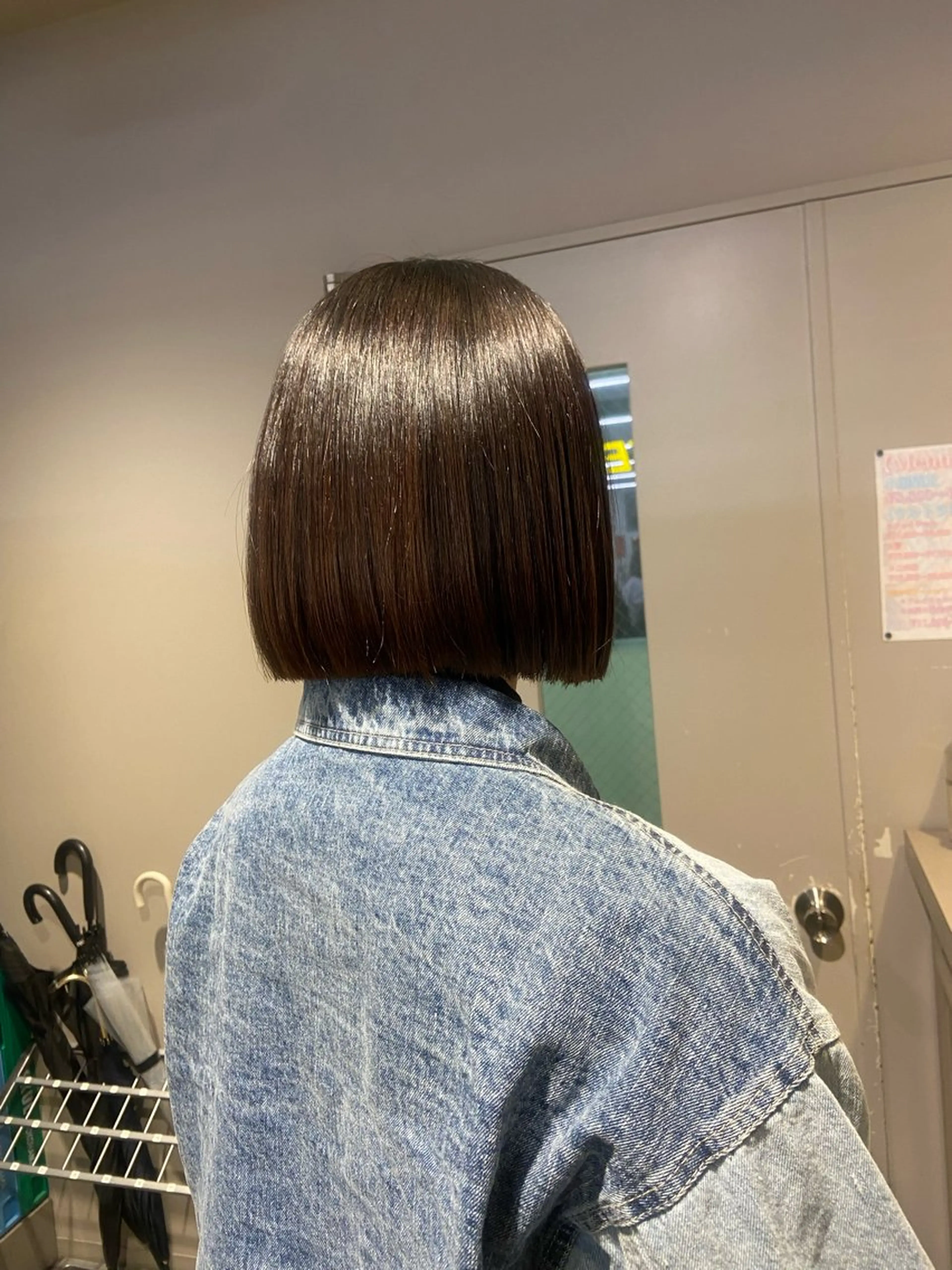 ショート カラー ヘアアレンジ flammeum所属・ハイトーン/ボブ /misakiのヘアスタイル