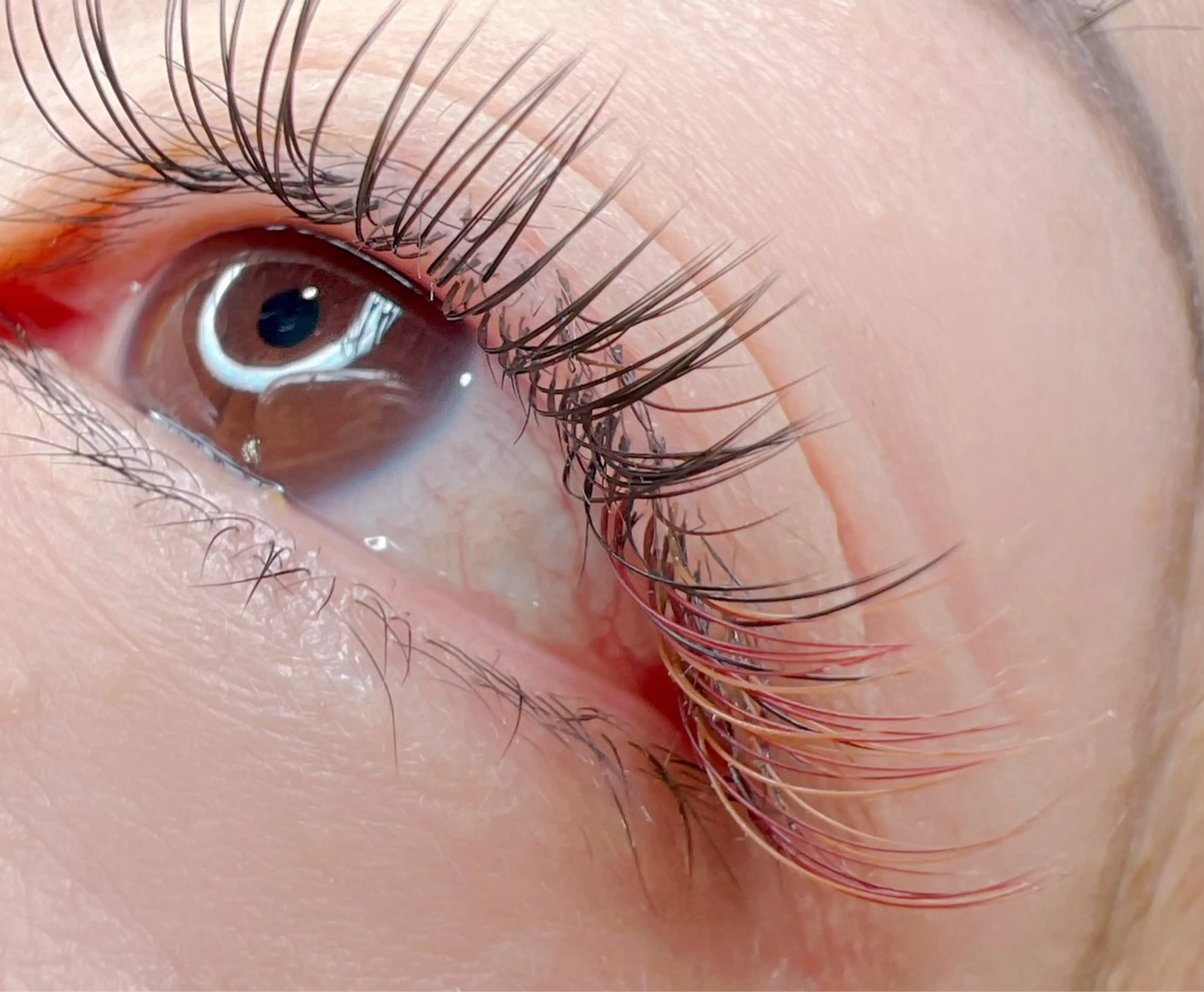 🌈【ご新規様限定！】目尻にニュアンス✨カラーエクステ《目尻のみor全体にmix》130本 (他店オフ込)の写真