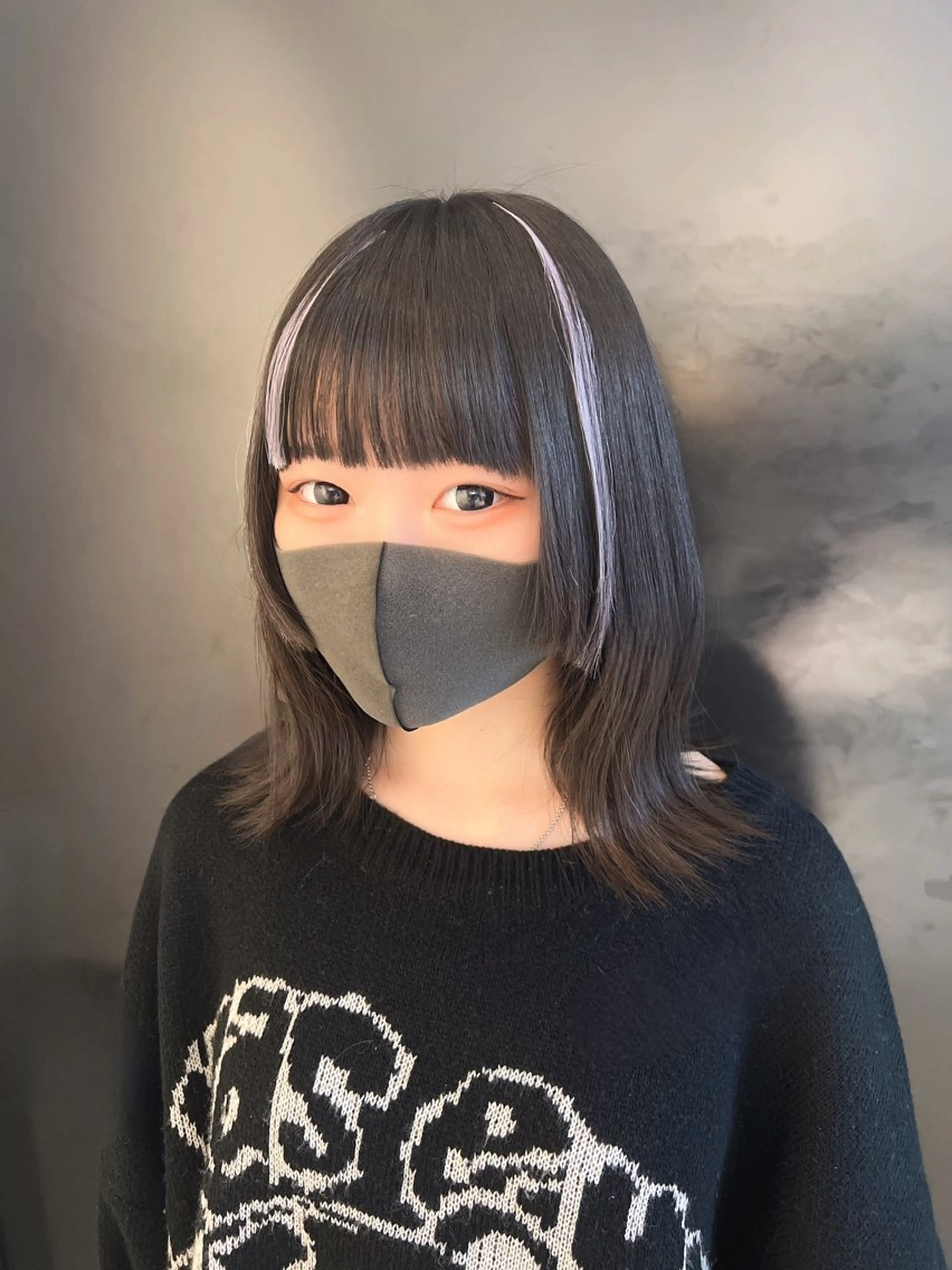 ミディアム カラー ブリーチ ハイライトカラー エクステ ハイライト ヘアカラー トリートメント 目を惹く艶髪/髪質 改善カラー🤎ぐっちのヘアスタイル